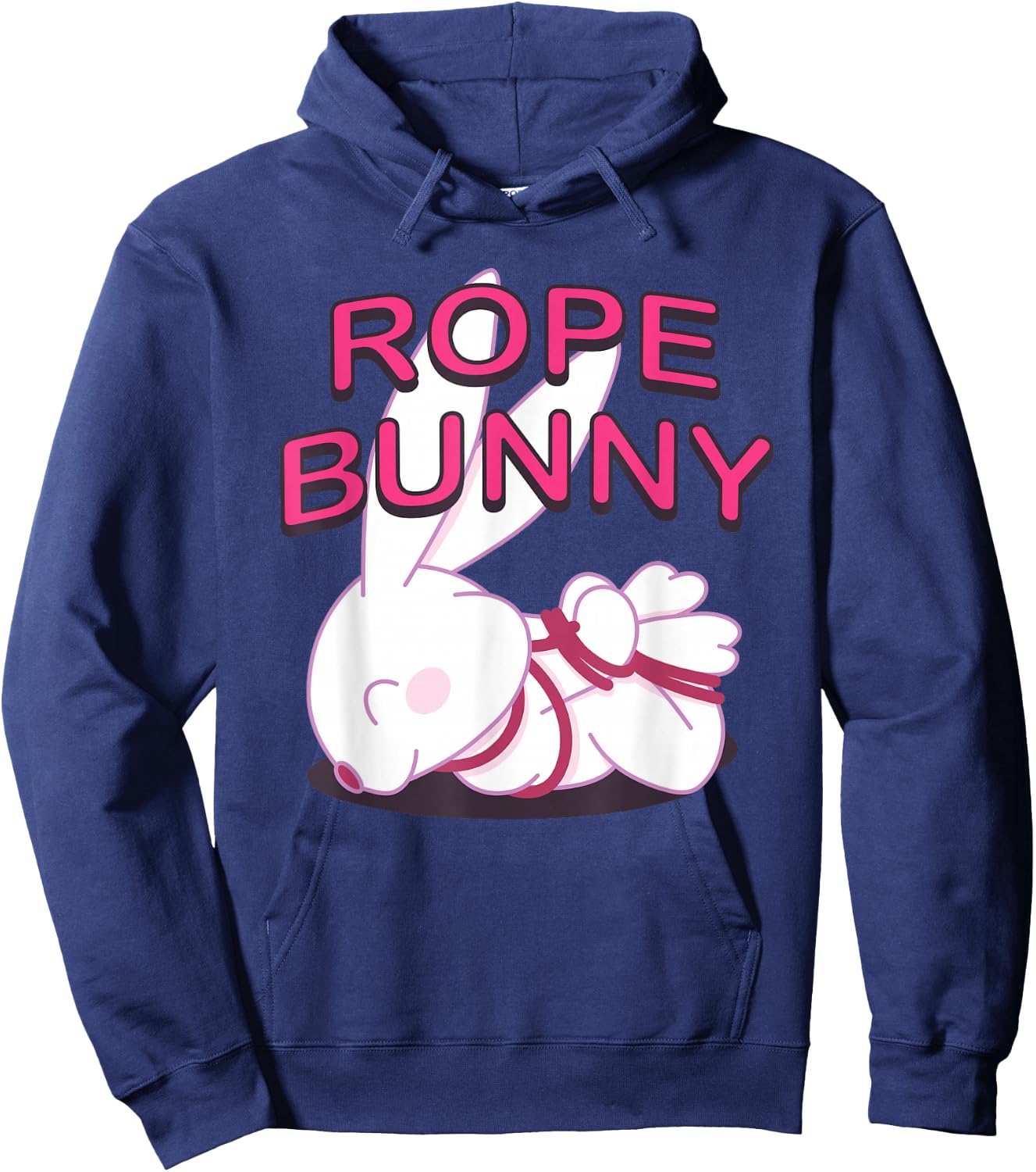 Rope Bunny BDSM Hoodie - Hoodie | Navy