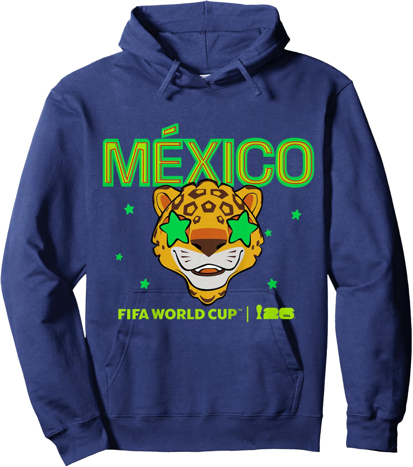 Kids FIFA World CUP26 Mexico Mascot Stars Hoodie - Hoodie | Navy