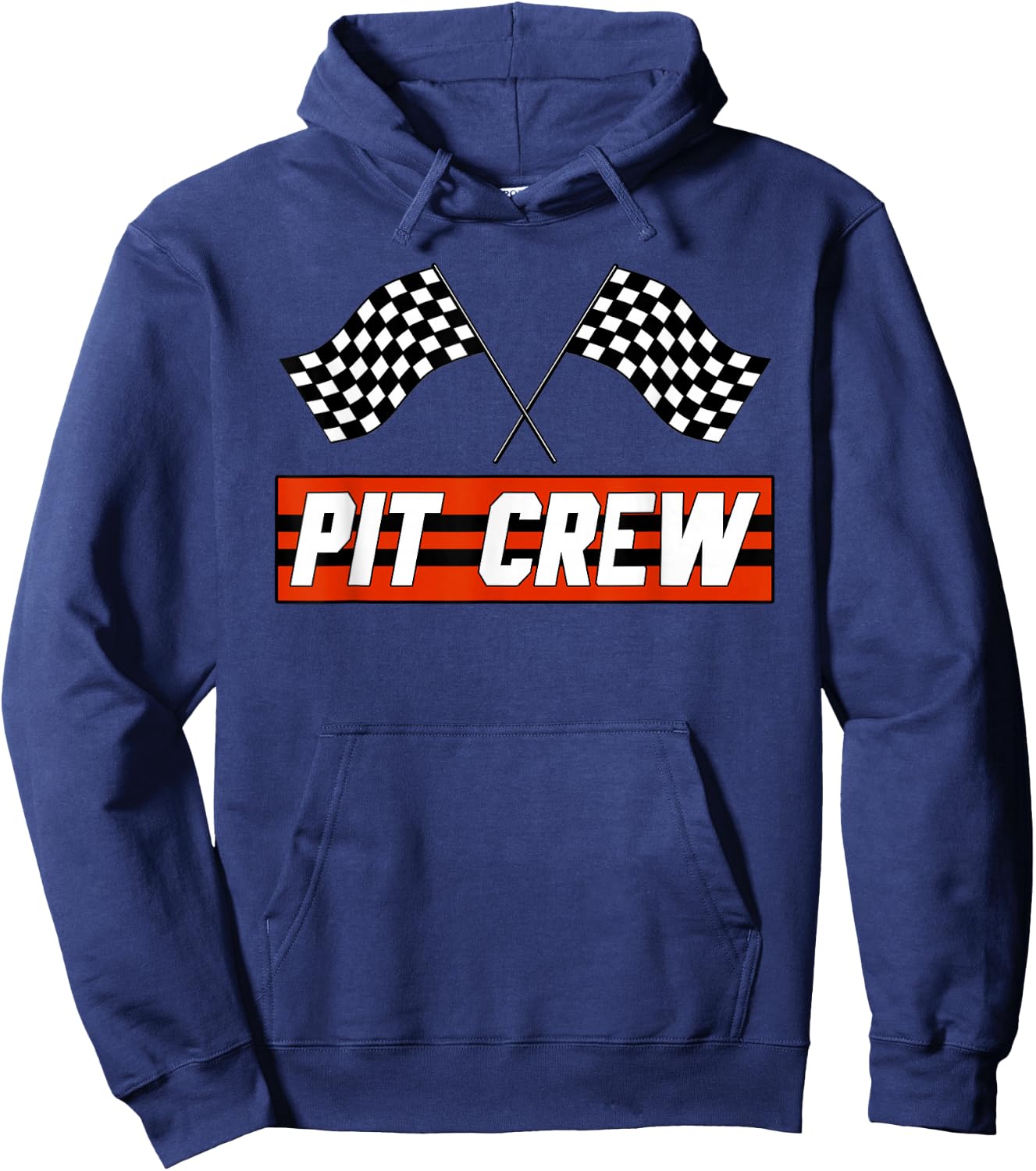 PIT CREW Race Car - Hosting Parties Hoodie - Hoodie | Navy