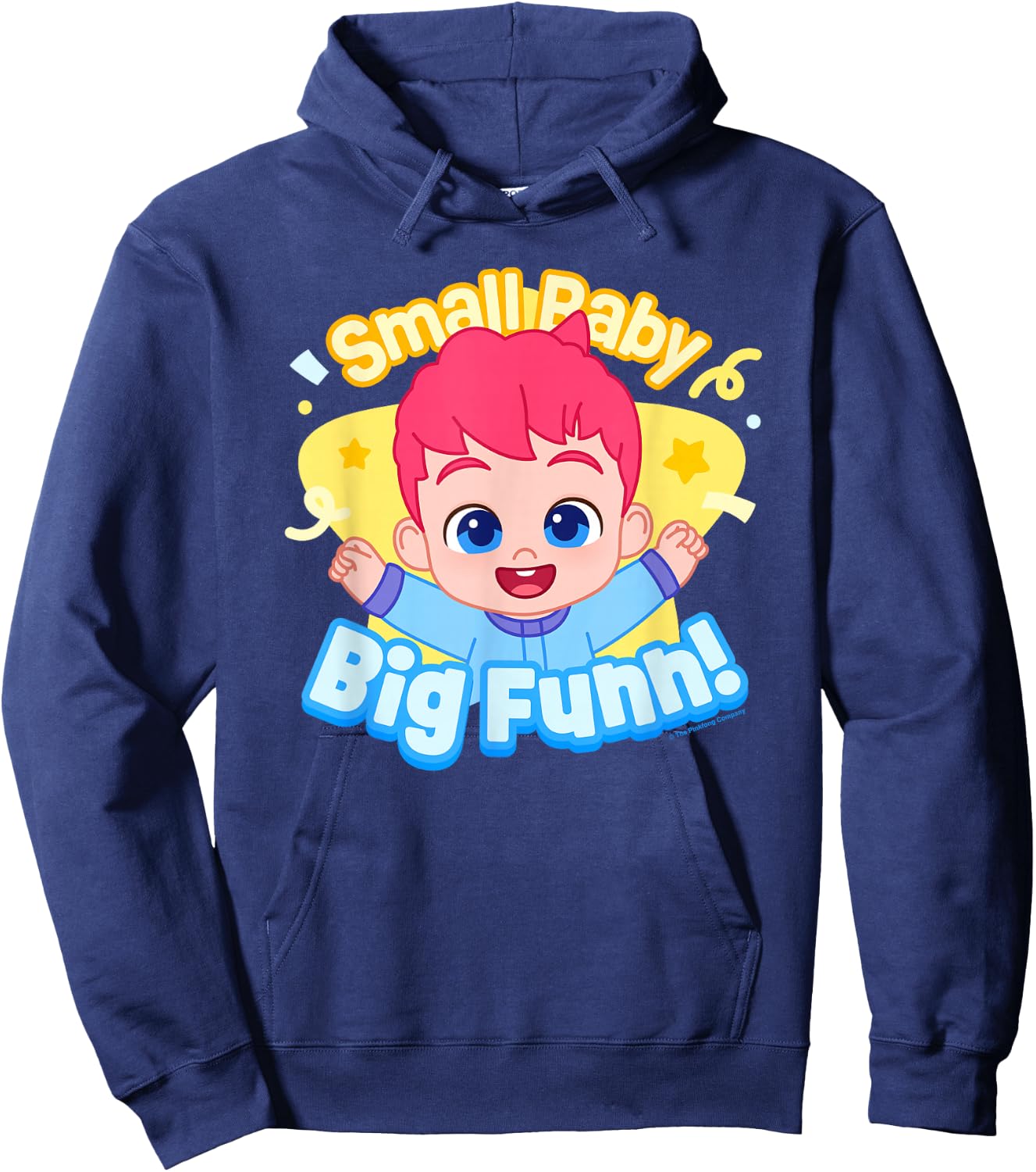 Bebefinn Small Baby Big Fun Hoodie - Hoodie | Navy