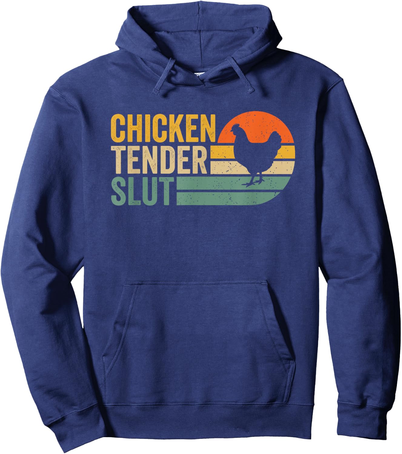 Chicken Tender Slut Hoodie - Hoodie | Navy