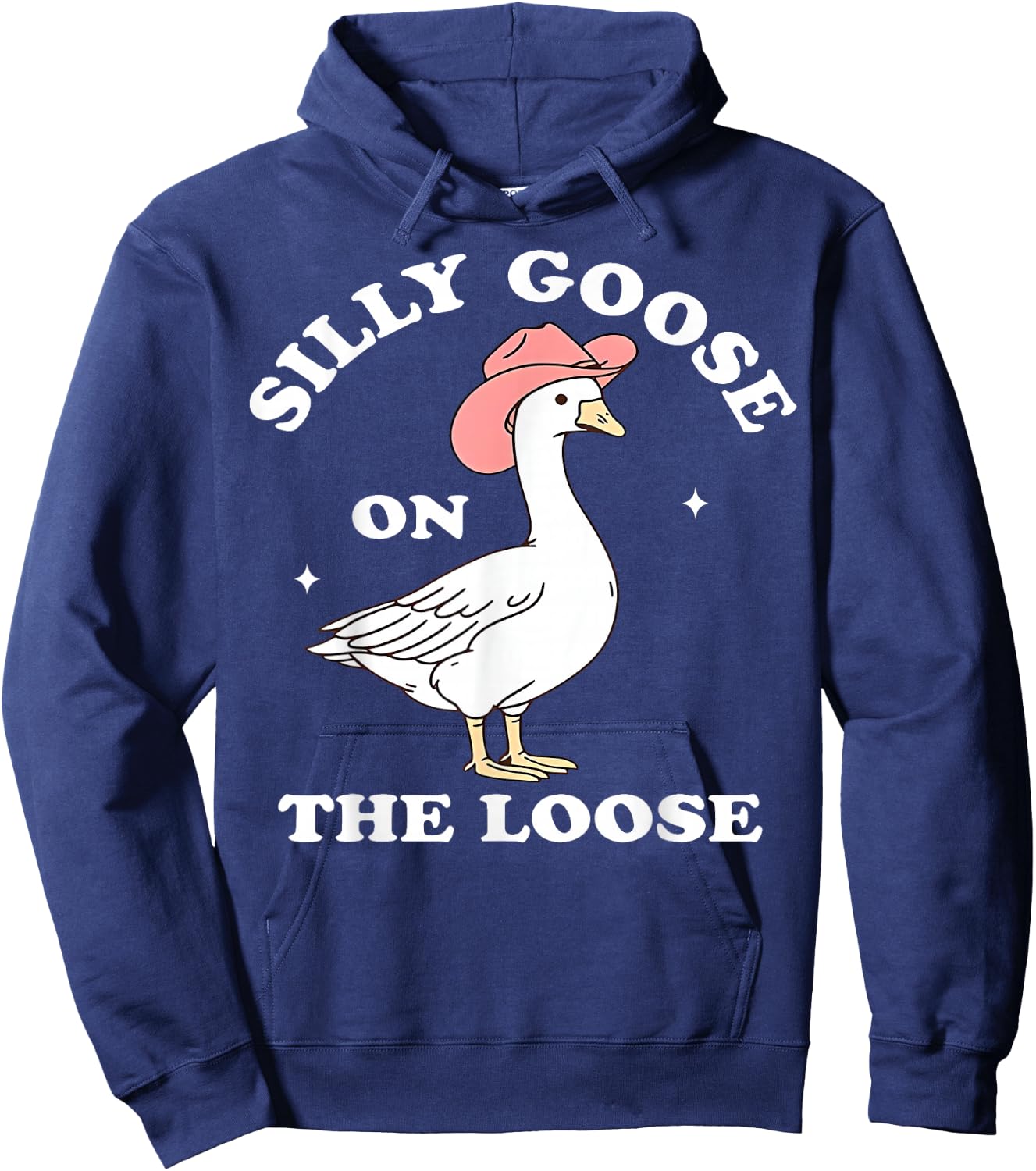 Silly Goose On The Loose Hoodie - Hoodie | Navy