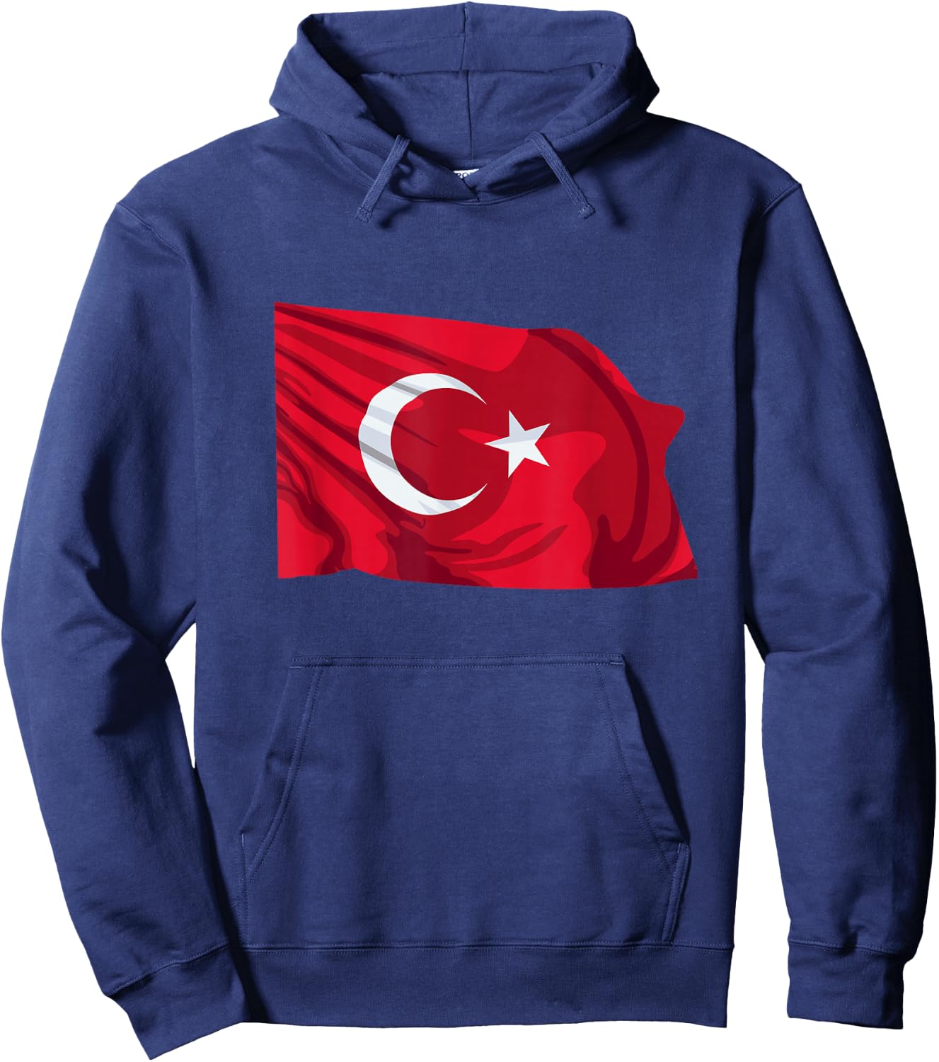 Nationalflagge der Türkei Hoodie - Hoodie | Navy
