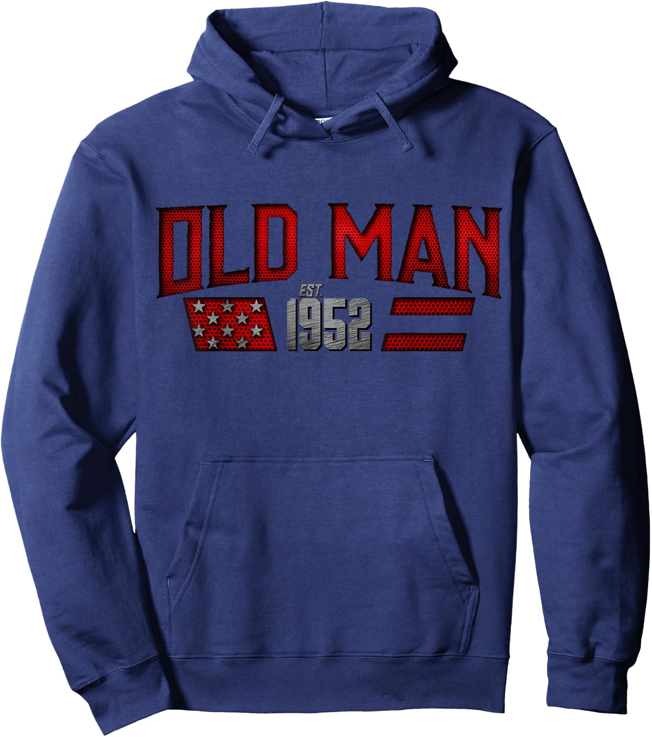 1952 Old Man Red Carbon Hoodie - Hoodie | Navy