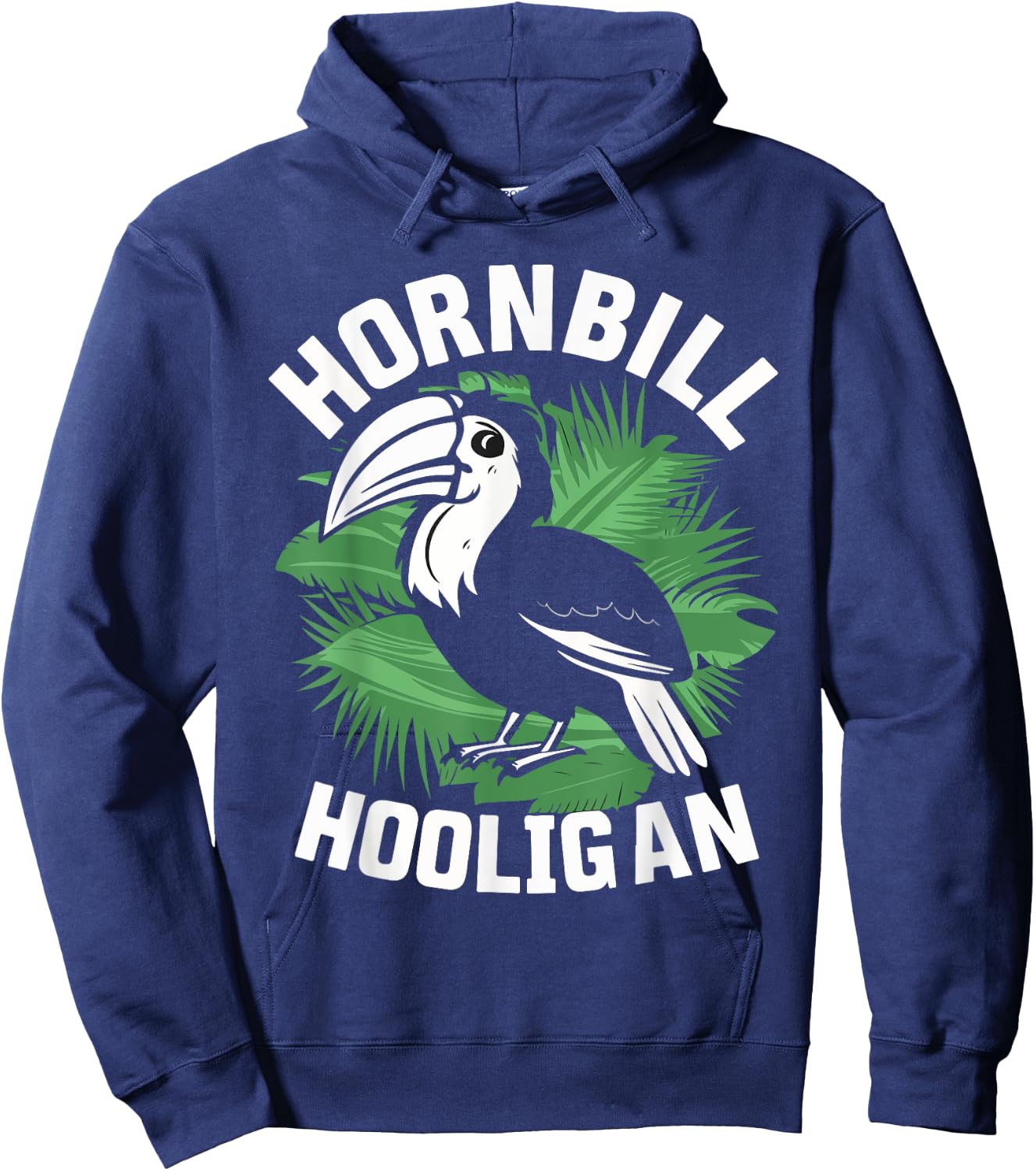 Hornbill Bird Watcher Hoodie - Hoodie | Navy