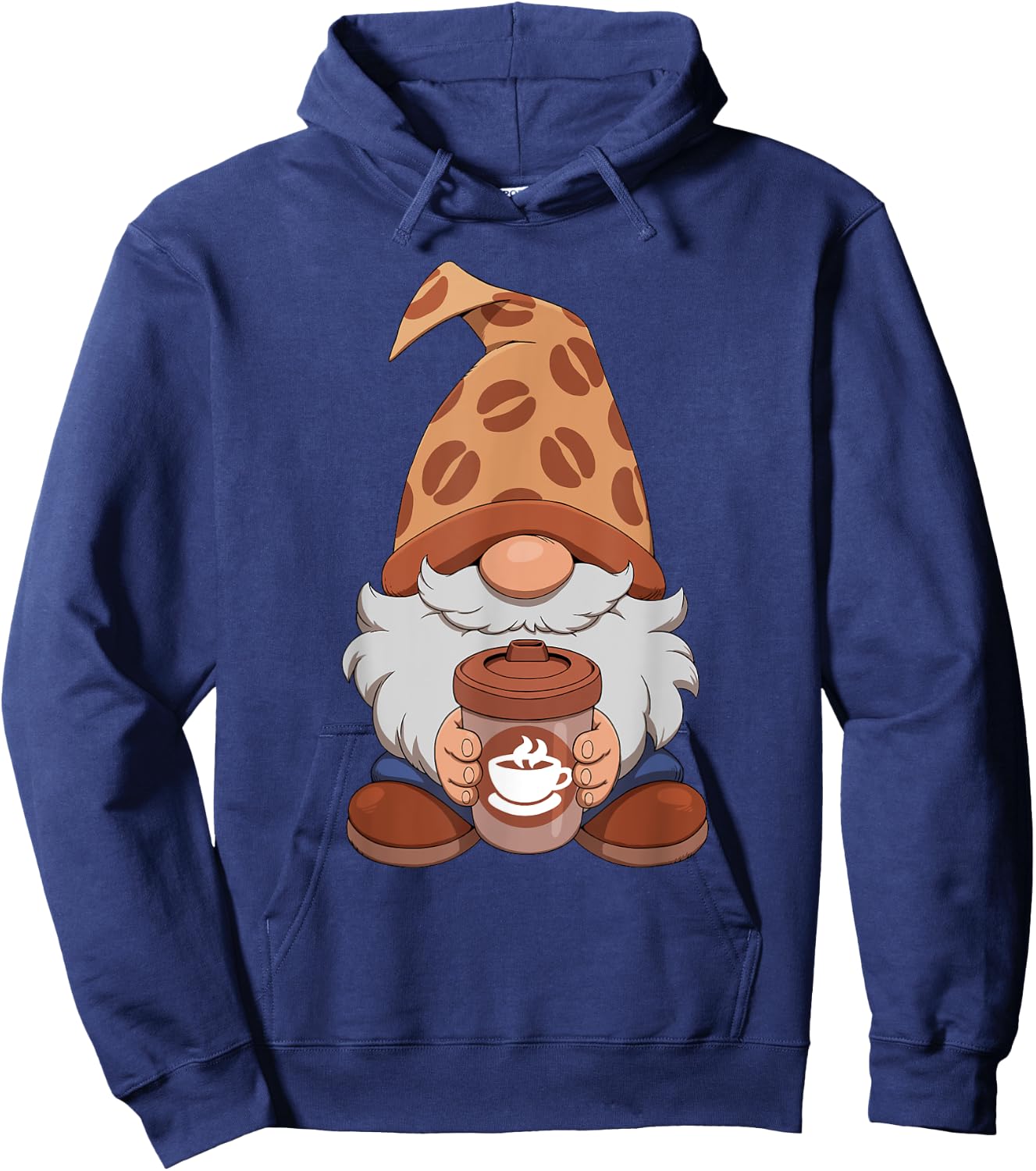 Gnome Coffee Hoodie - Hoodie | Navy
