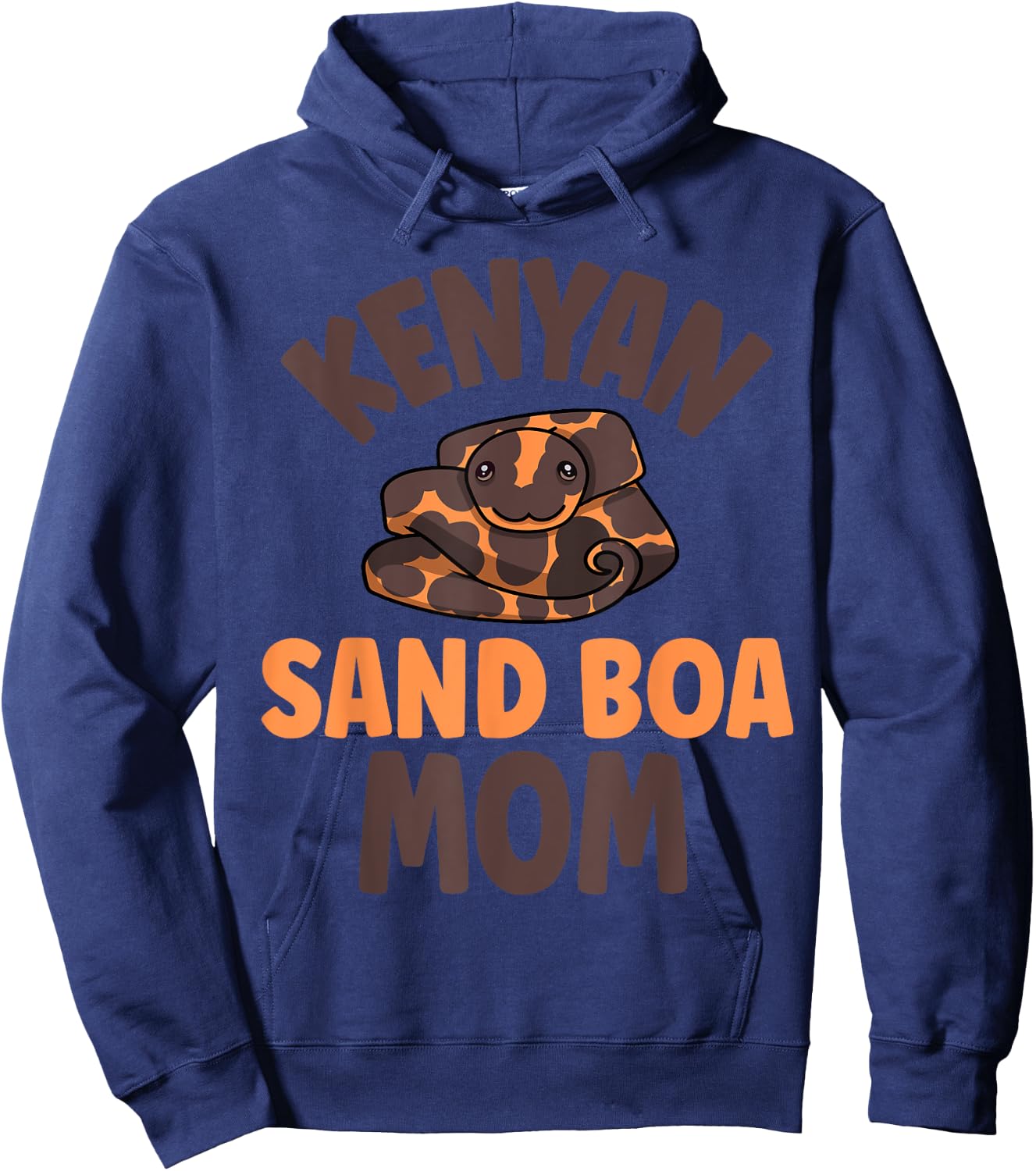Cute Boa Owner Kenyan Sand Boa Mom Hoodie - Hoodie | Navy