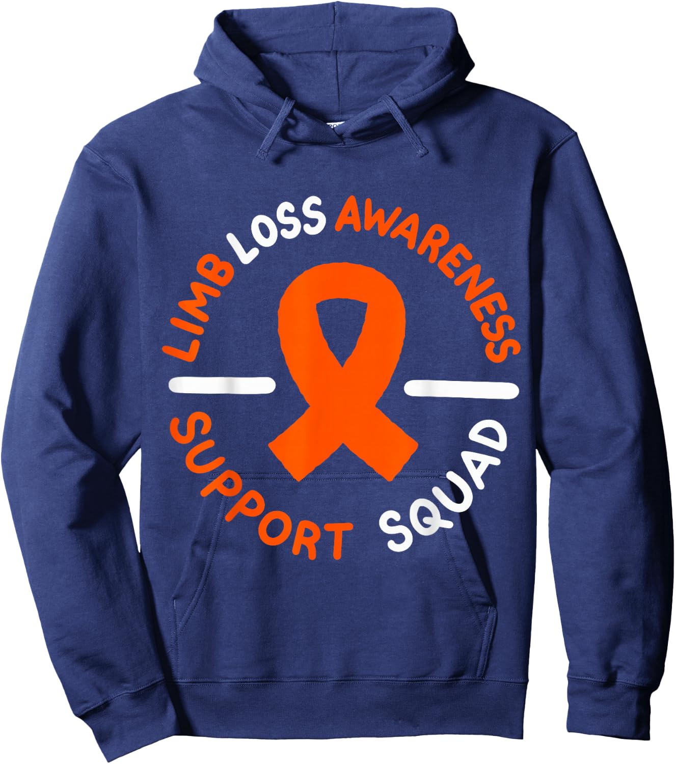 Limb Loss Awareness Support Squad Hoodie - Hoodie | Navy