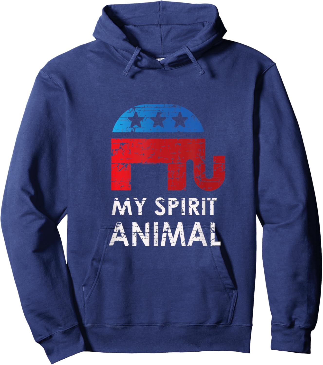 Republican Elephant Hoodie - Hoodie | Navy