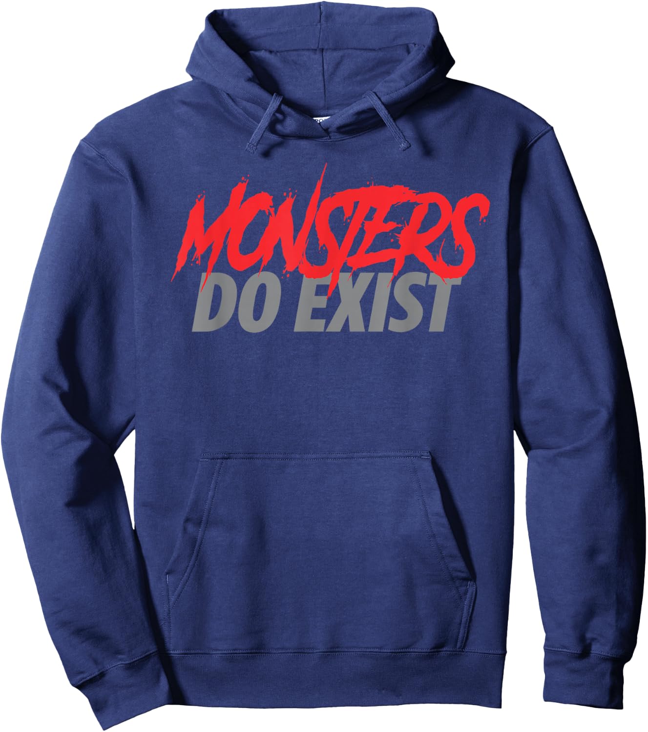 Monsters Do Exist Hoodie - Hoodie | Navy