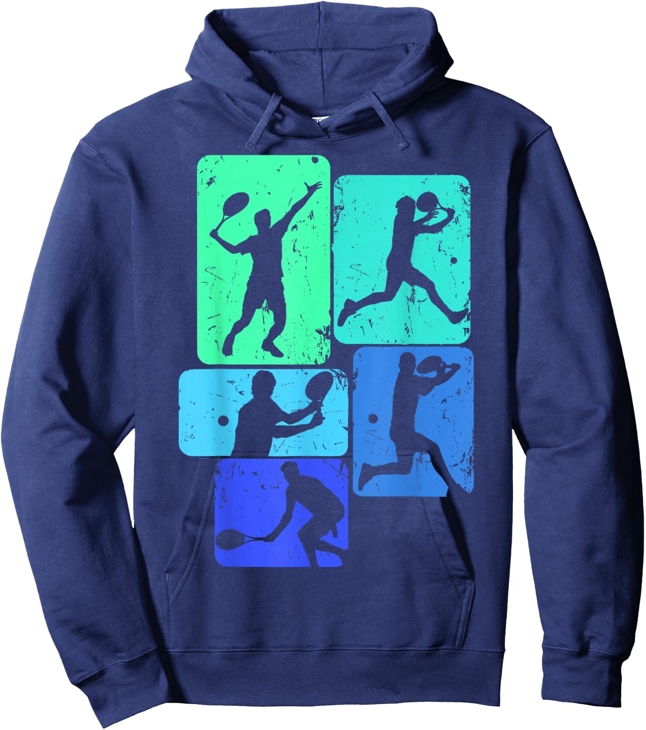 Tennis Player Children's Boys' , black Hoodie - Hoodie | Navy