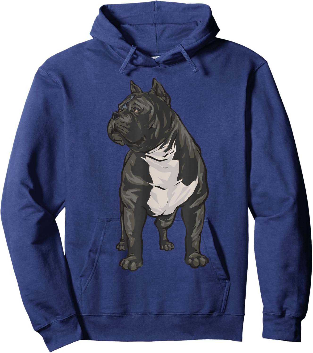 American Bully Dog XL American Bully , black Hoodie - Hoodie | Navy
