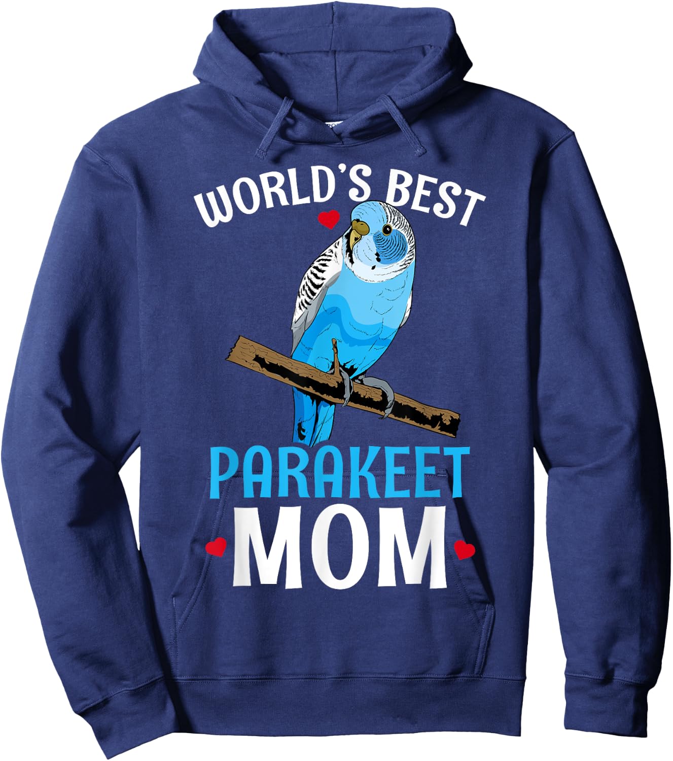 Parakeet Budgie Hoodie - Hoodie | Navy