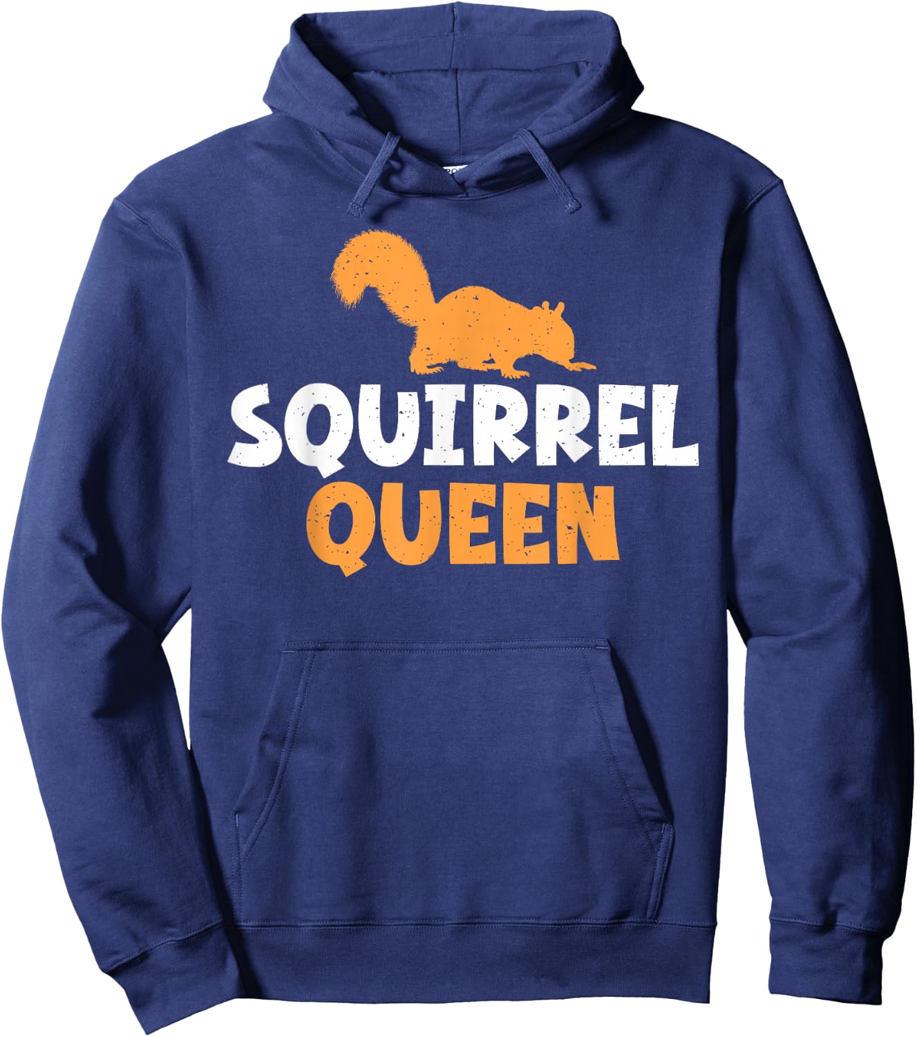 Squirrel Queen Squirrel Hoodie - Hoodie | Navy