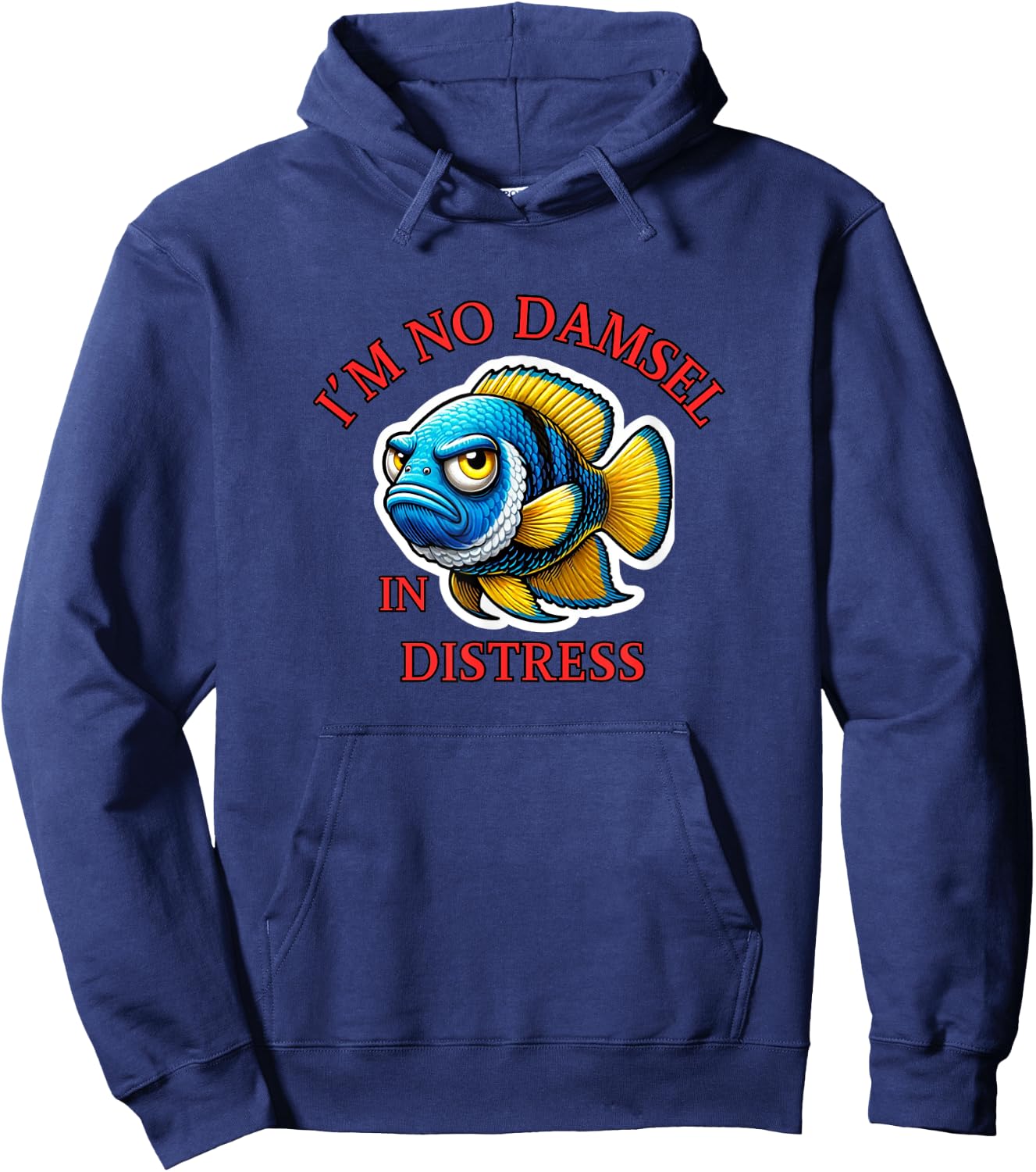 No Damsel in Distress Hoodie - Hoodie | Navy