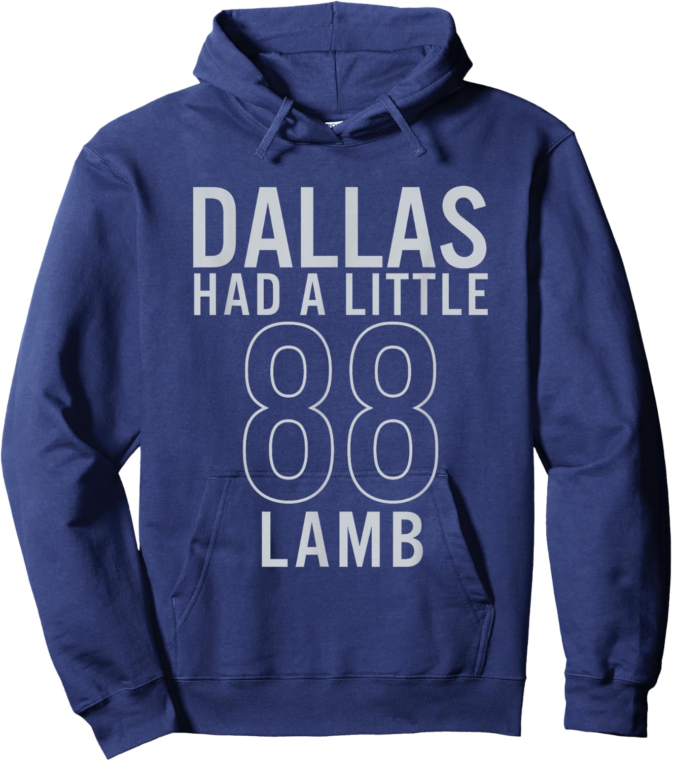 Dallas Had A Little Lamb Hoodie - Hoodie | Navy