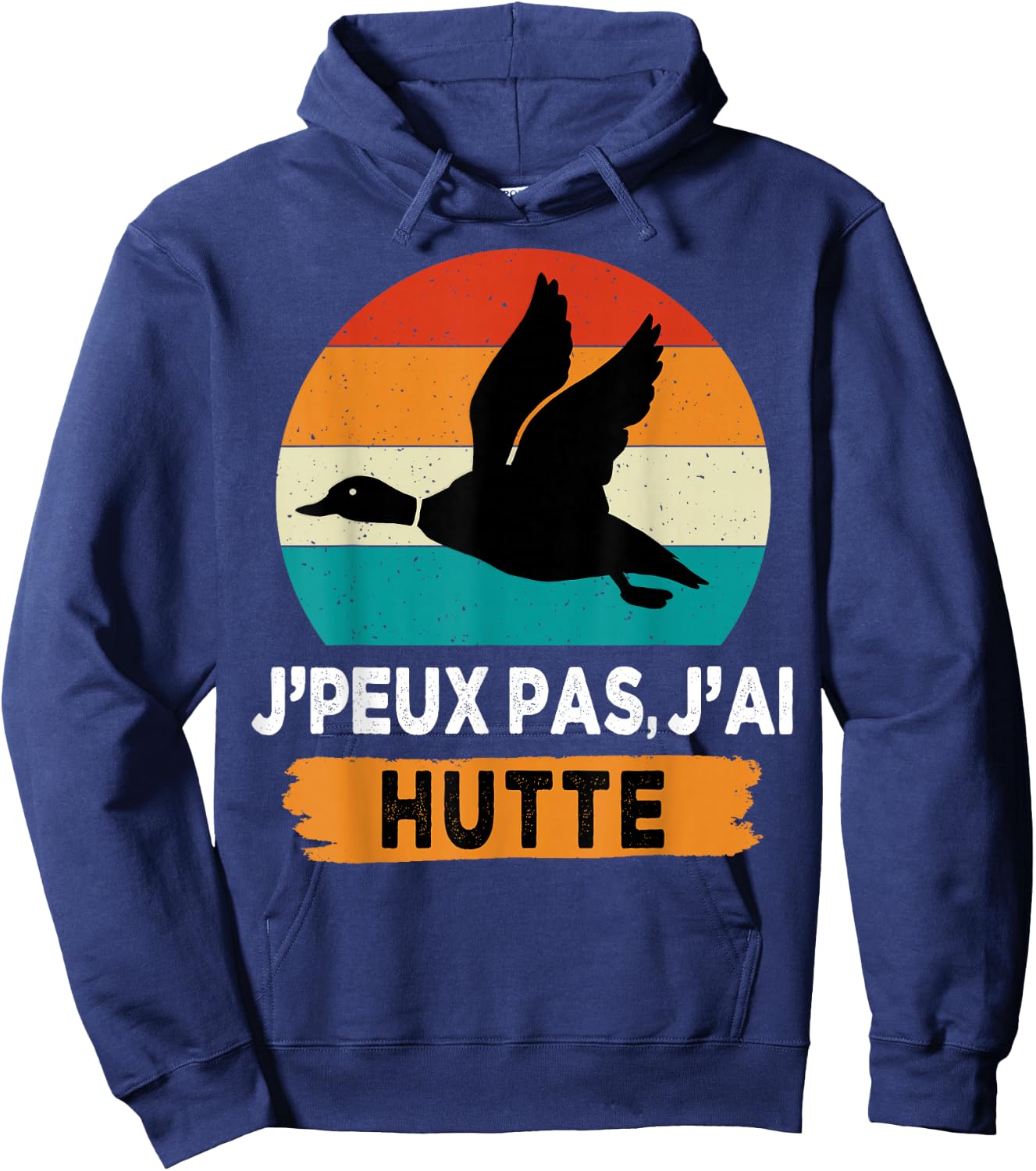 J'peux pas j'ai Hut , Black, S Hoodie - Hoodie | Navy