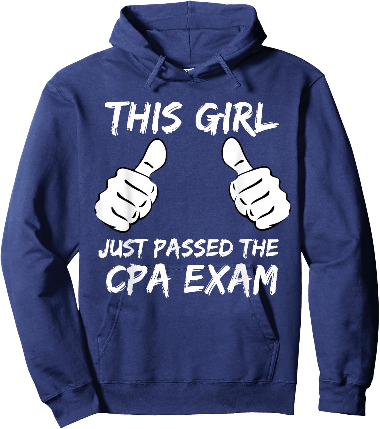 This Girl Just Passed the CPA Exam . Hoodie - Hoodie | Navy