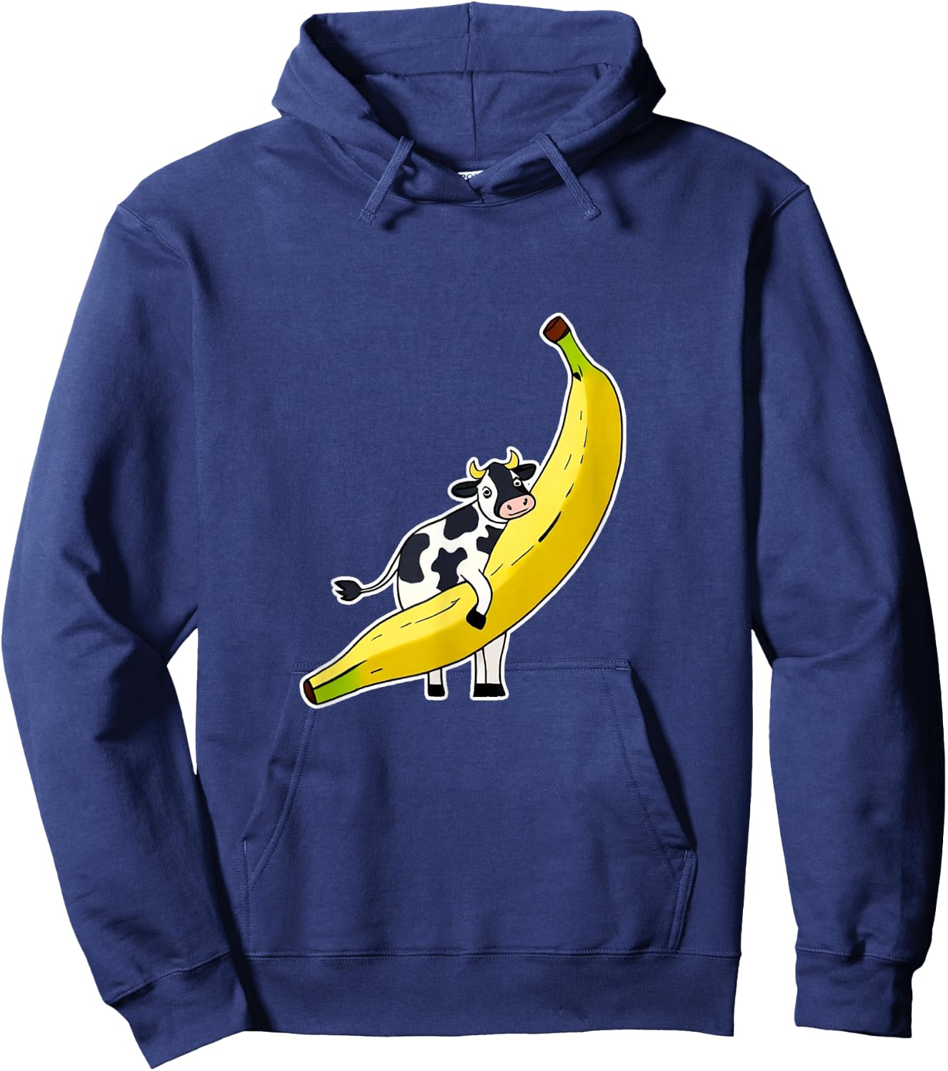 Banana Cow funny animal Hoodie - Hoodie | Navy