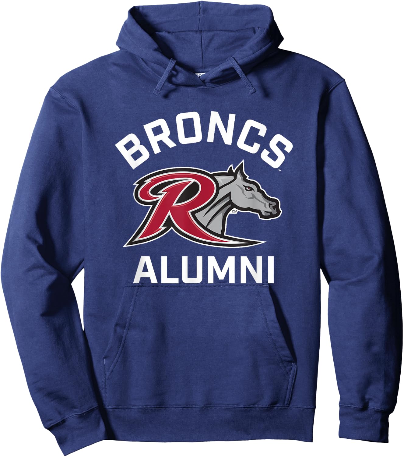 Rider University Broncs Arched Alumni Hoodie - Hoodie | Navy
