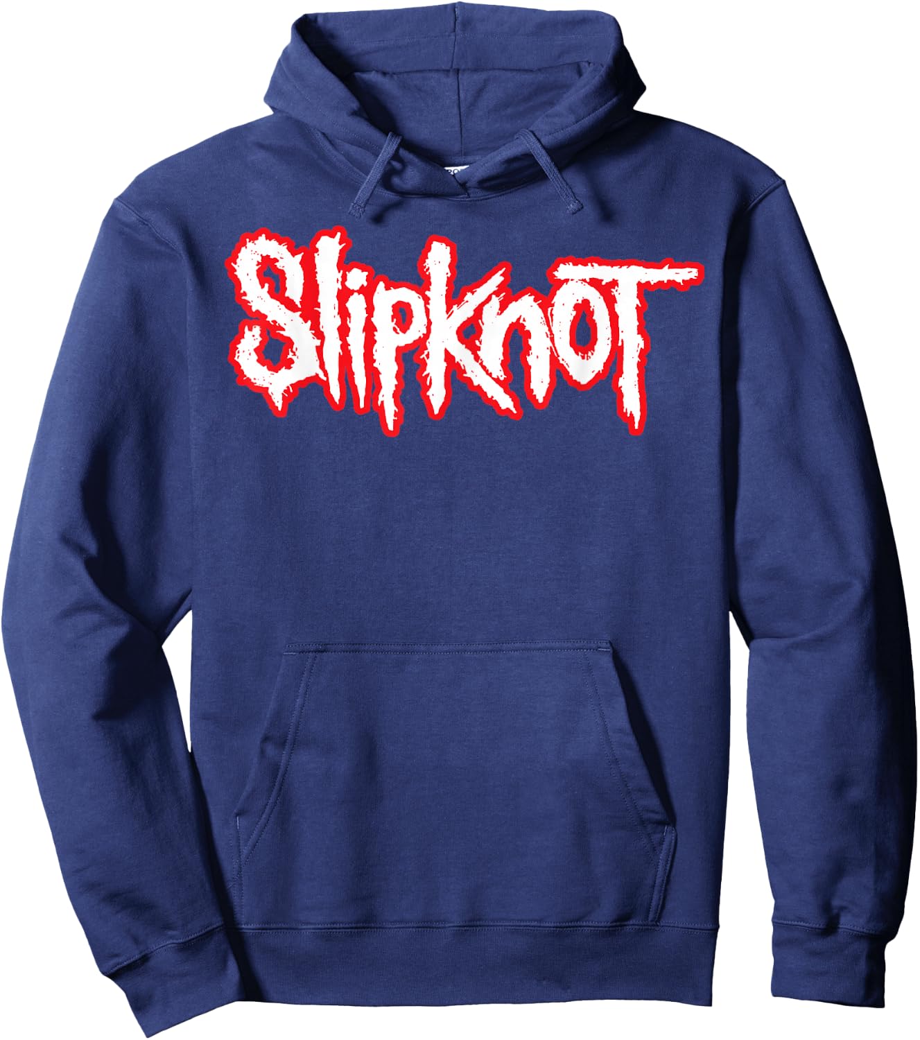 Slipknot Outline Logo , black Hoodie - Hoodie | Navy