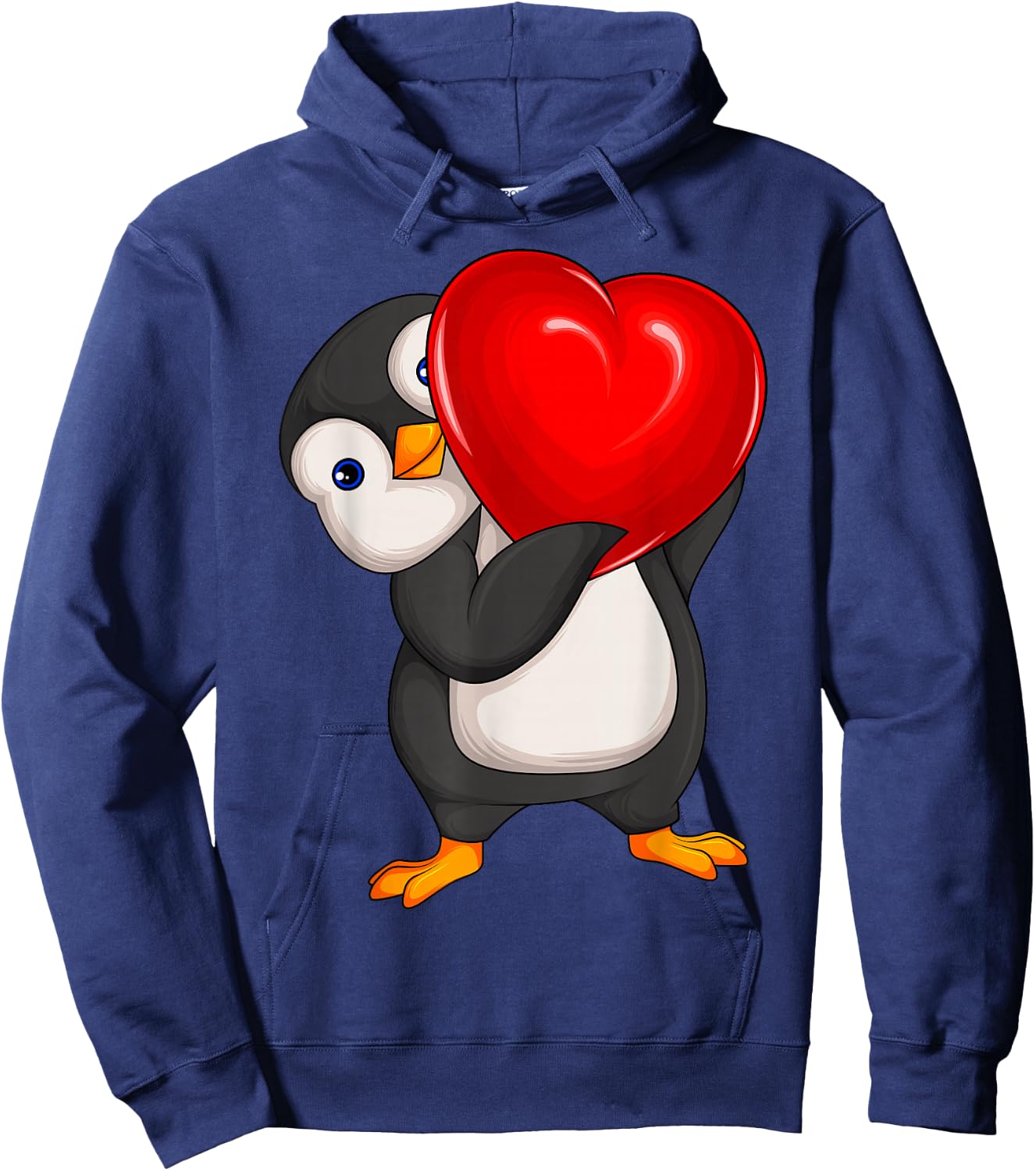 Penguin Women Girl Kids Hoodie - Hoodie | Navy