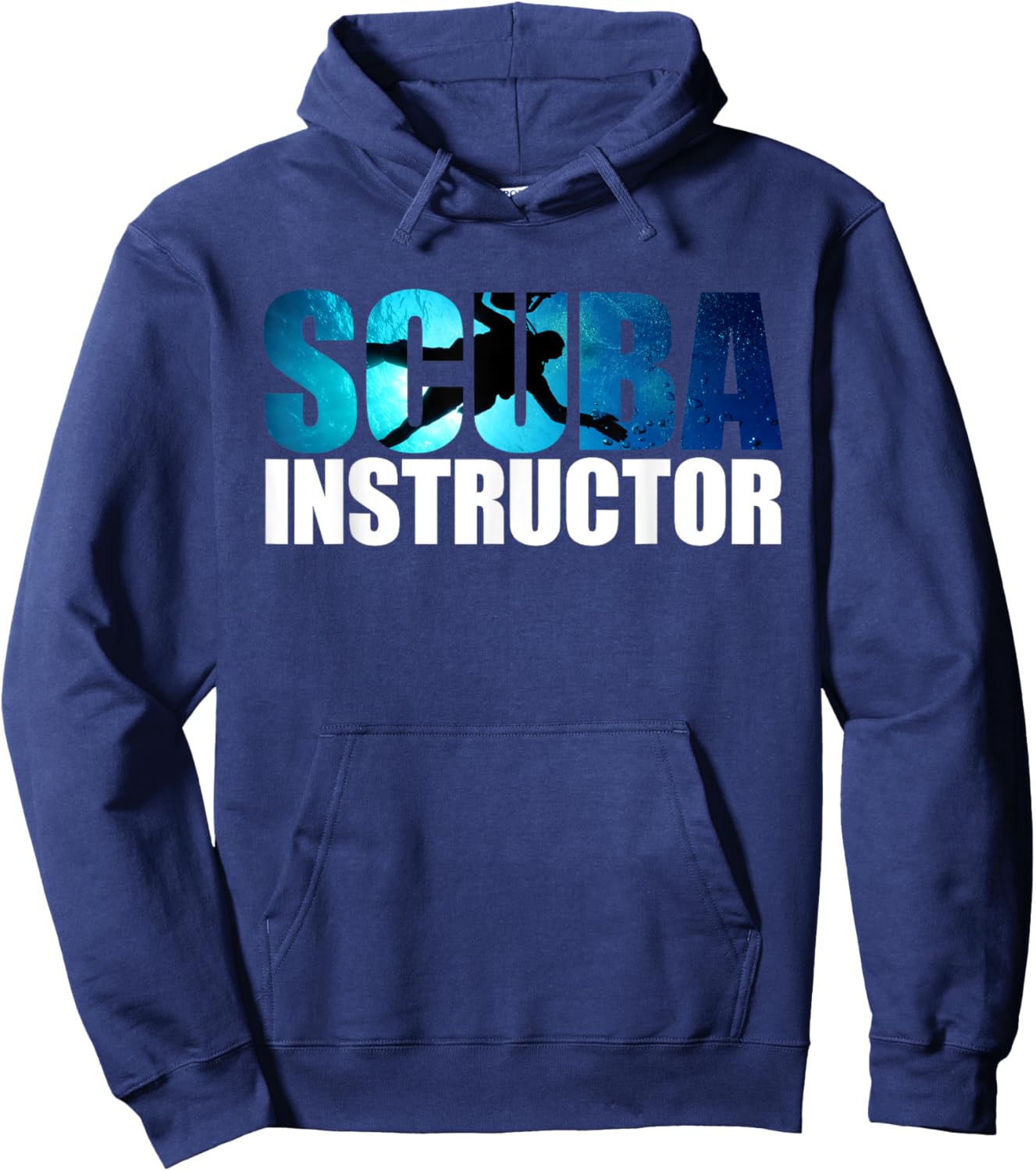 Scuba Diving Instructor for Dive Addicts Hoodie - Hoodie | Navy