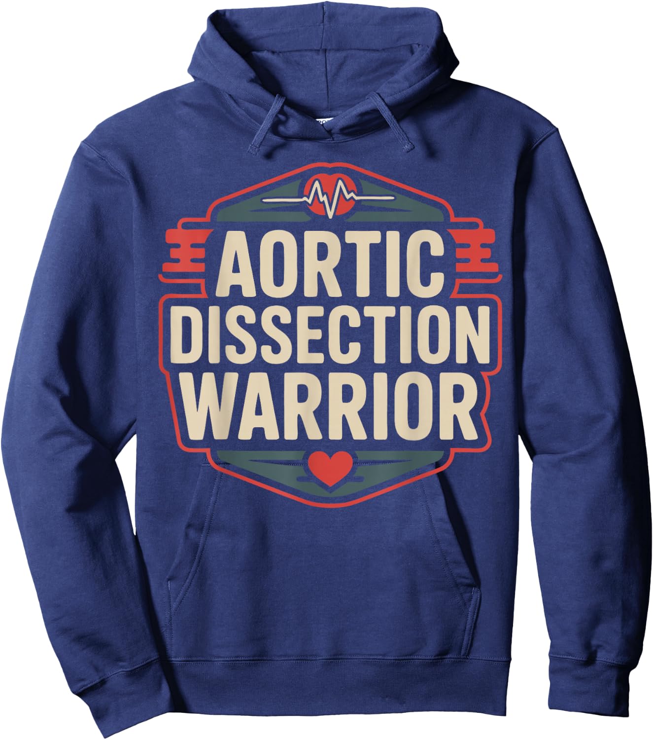 Aortic Dissection Surgery Hoodie - Hoodie | Navy