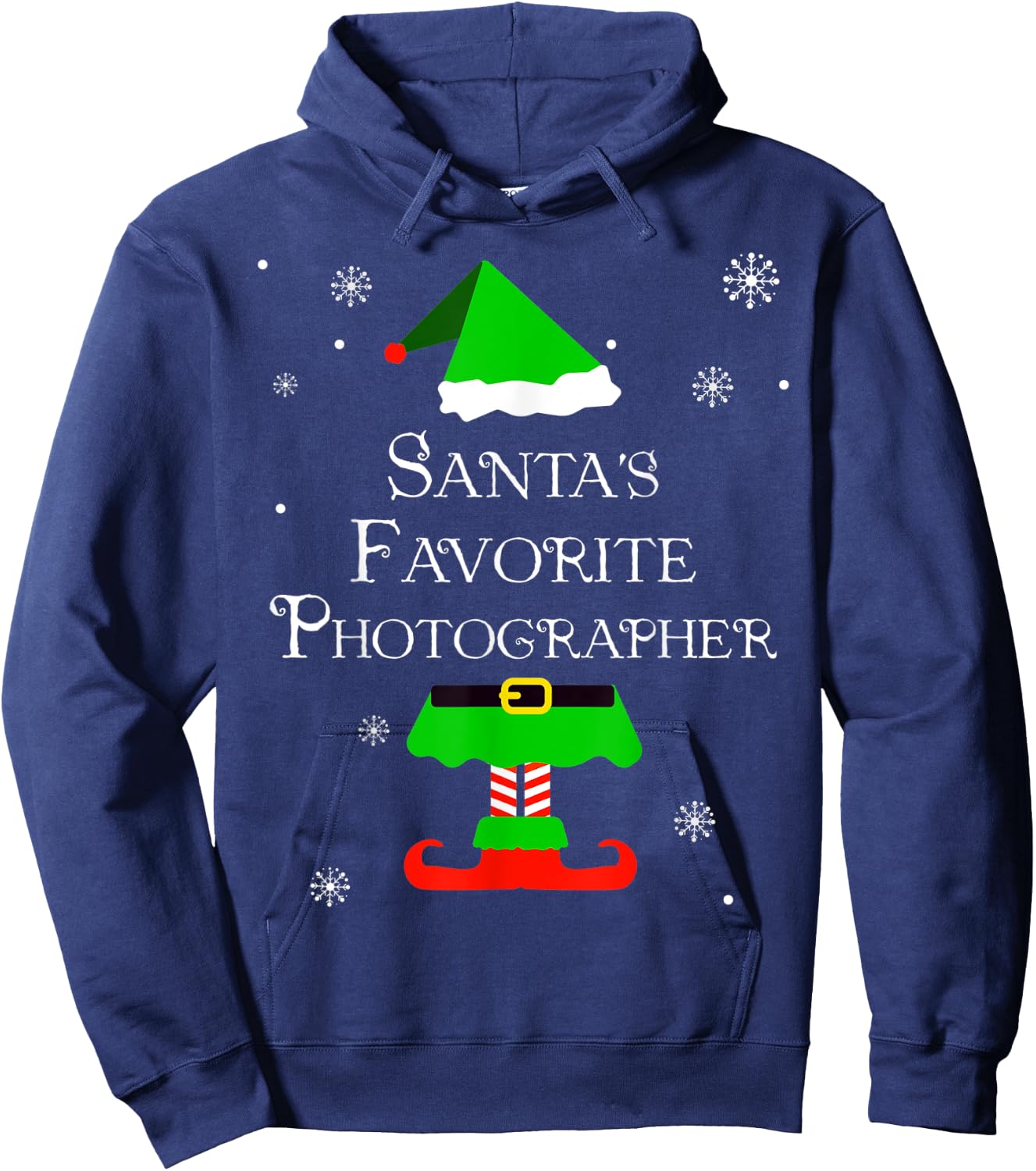 Santa's Favorite Photographer Hoodie - Hoodie | Navy
