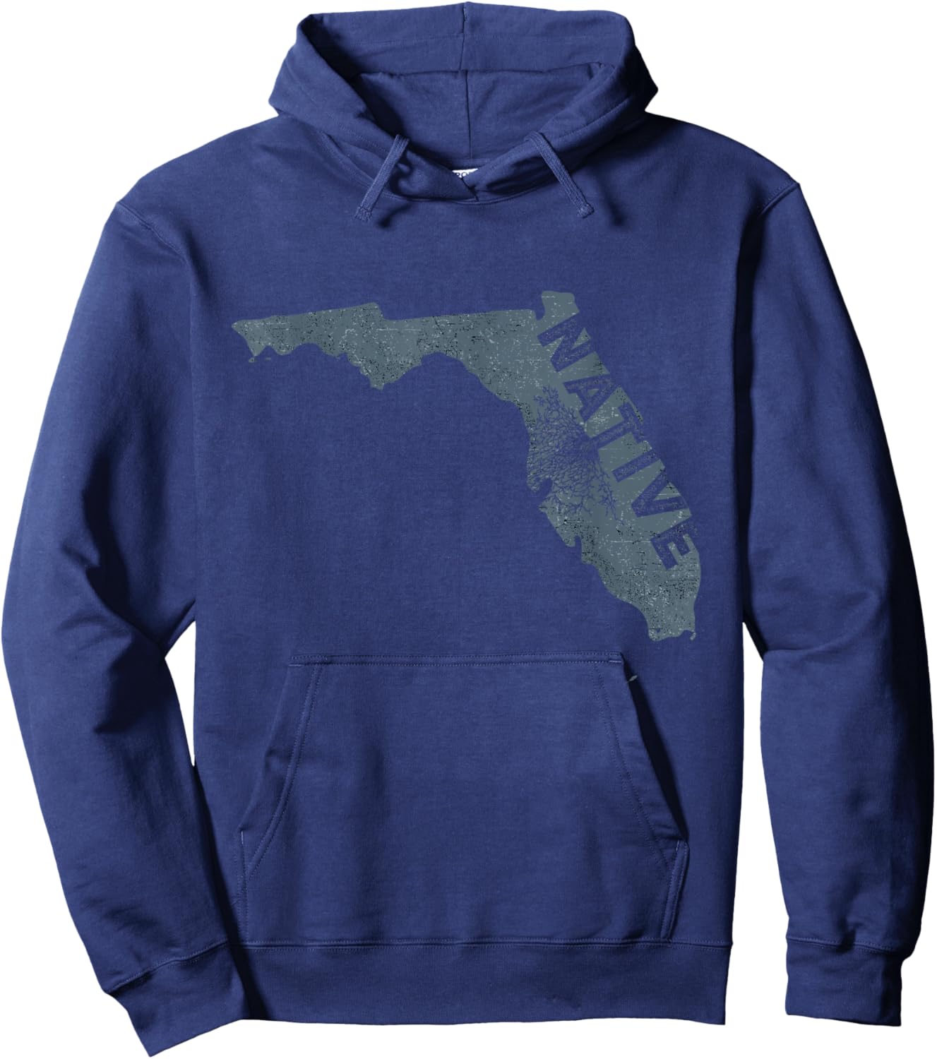 Native Florida Home State Hoodie - Hoodie | Navy