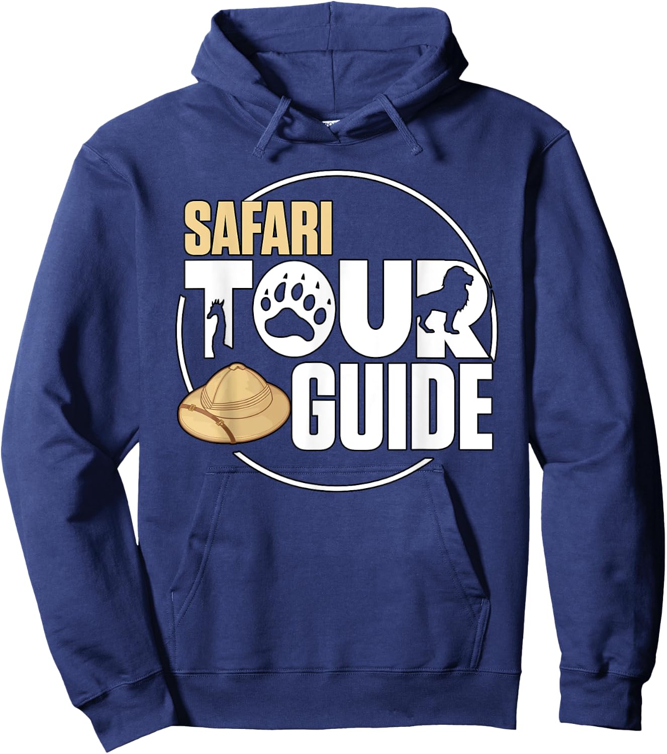 Safari Tour Guide Africa Zoo Costume Hoodie - Hoodie | Navy