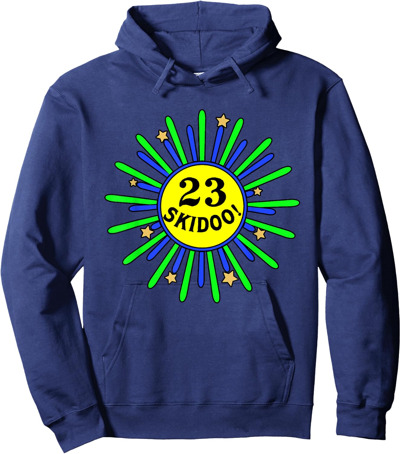Funny 23 Skidoo Hoodie - Hoodie | Navy