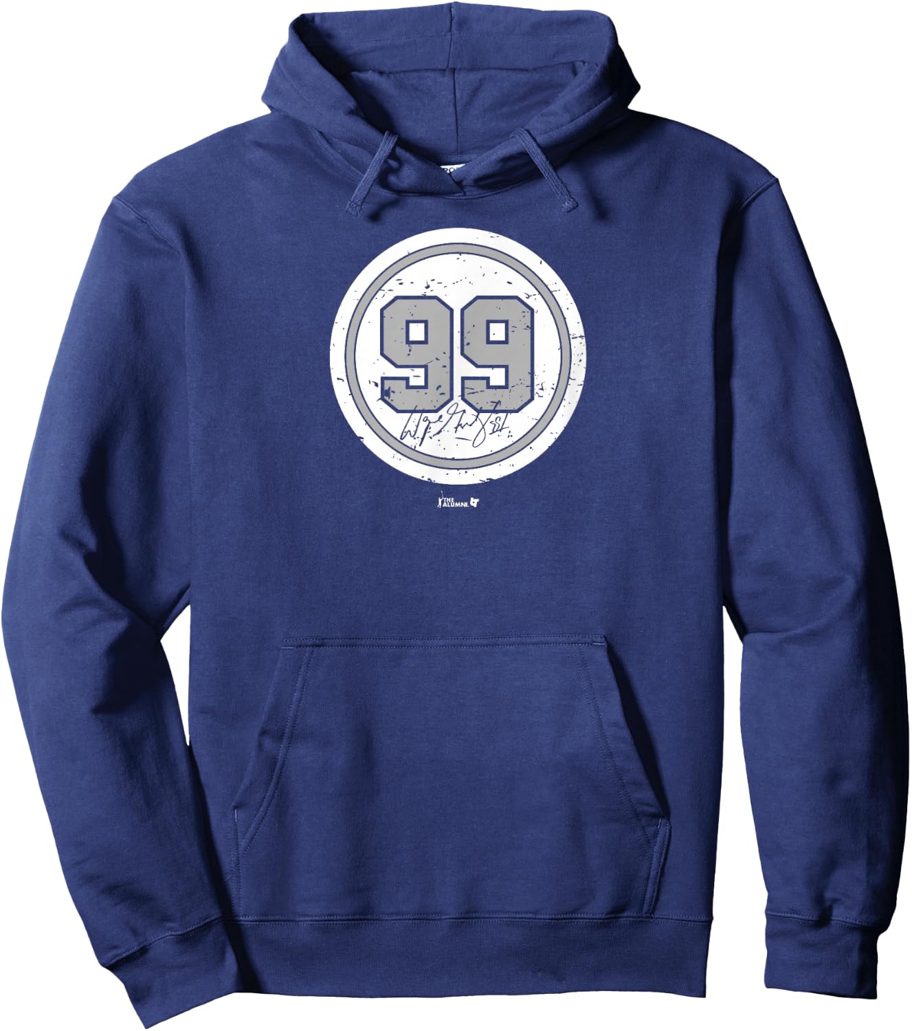 Wayne Gretzky - No. 99 - Los Angeles Hockey Hoodie - Hoodie | Navy