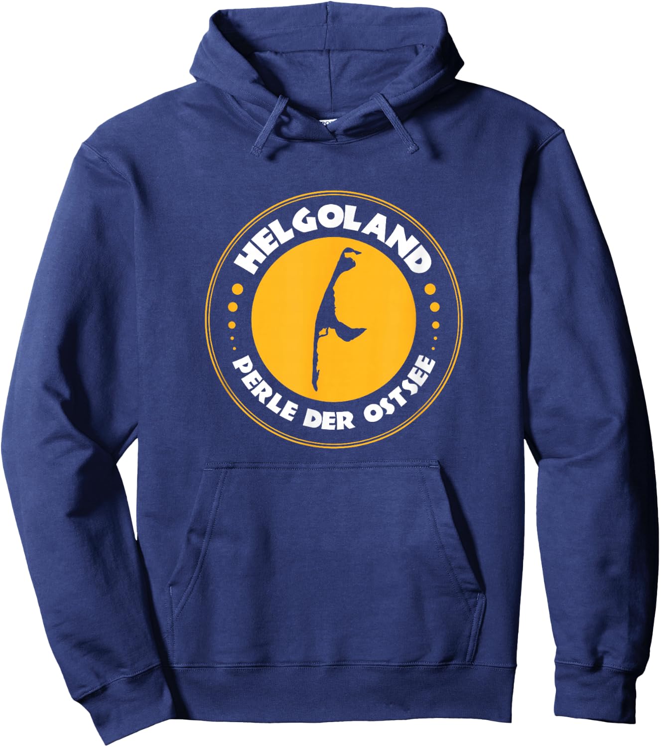 Lustiges Motiv Helgoland/Sylt Perle der Ostsee Hoodie - Hoodie | Navy