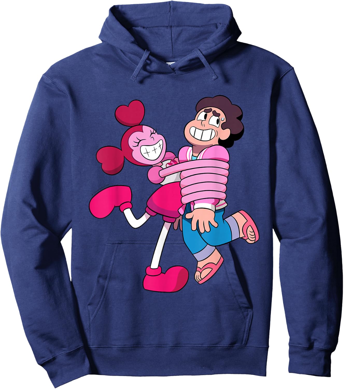 Steven Universe Spinel Loves Steven Hoodie - Hoodie | Navy
