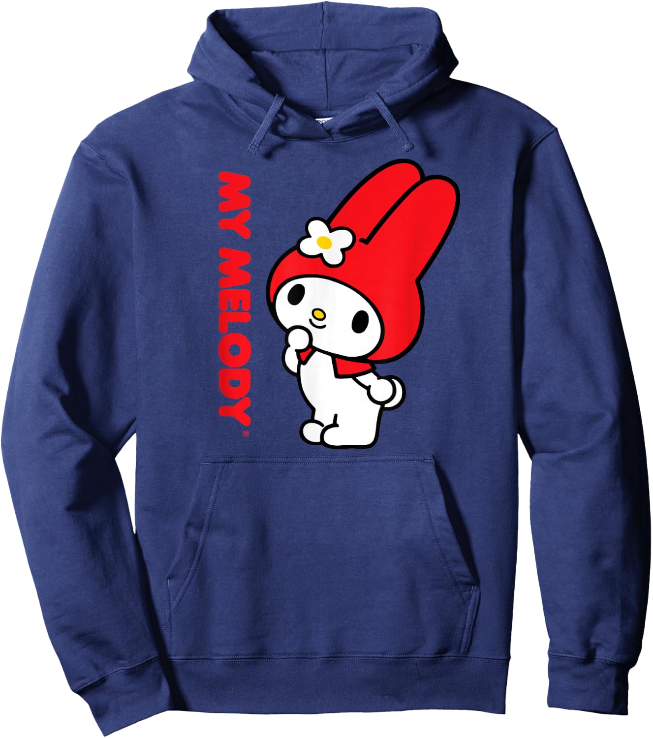 My Melody Logo Hoodie - Hoodie | Navy