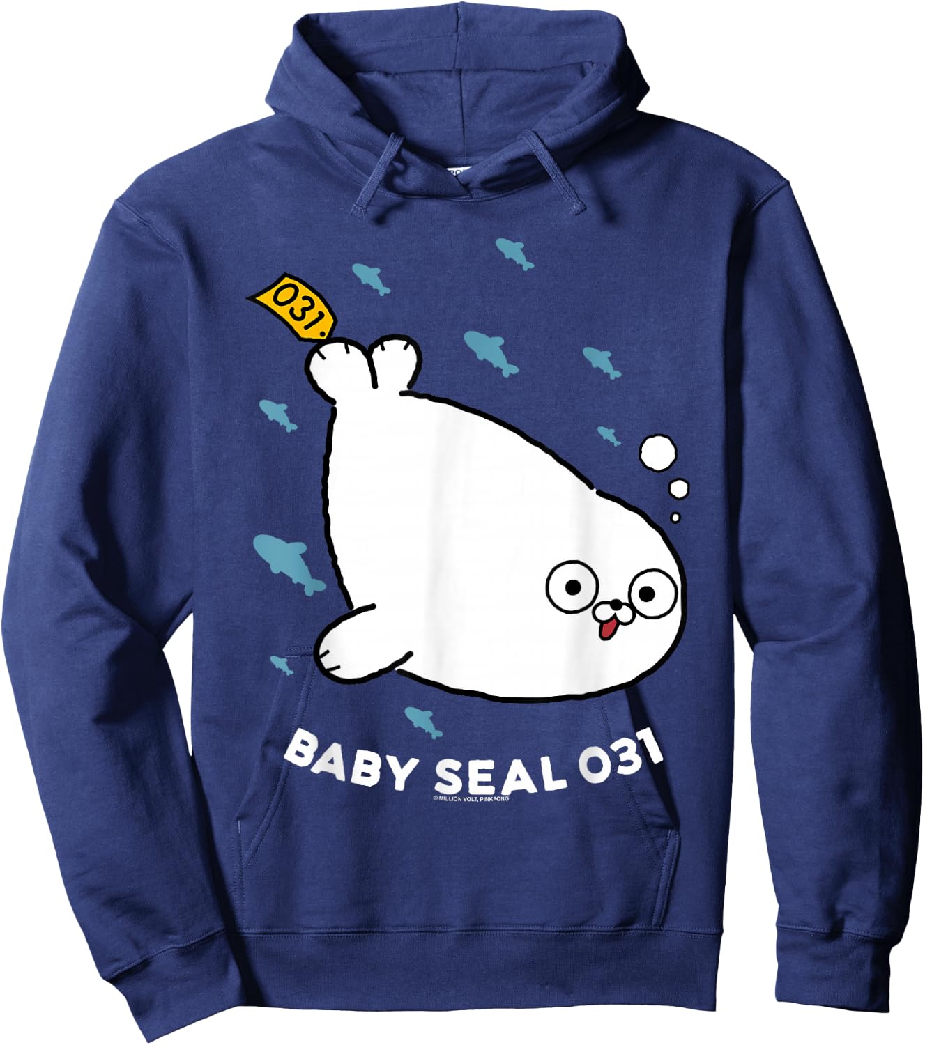 Sealook Baby Seal Hoodie - Hoodie | Navy