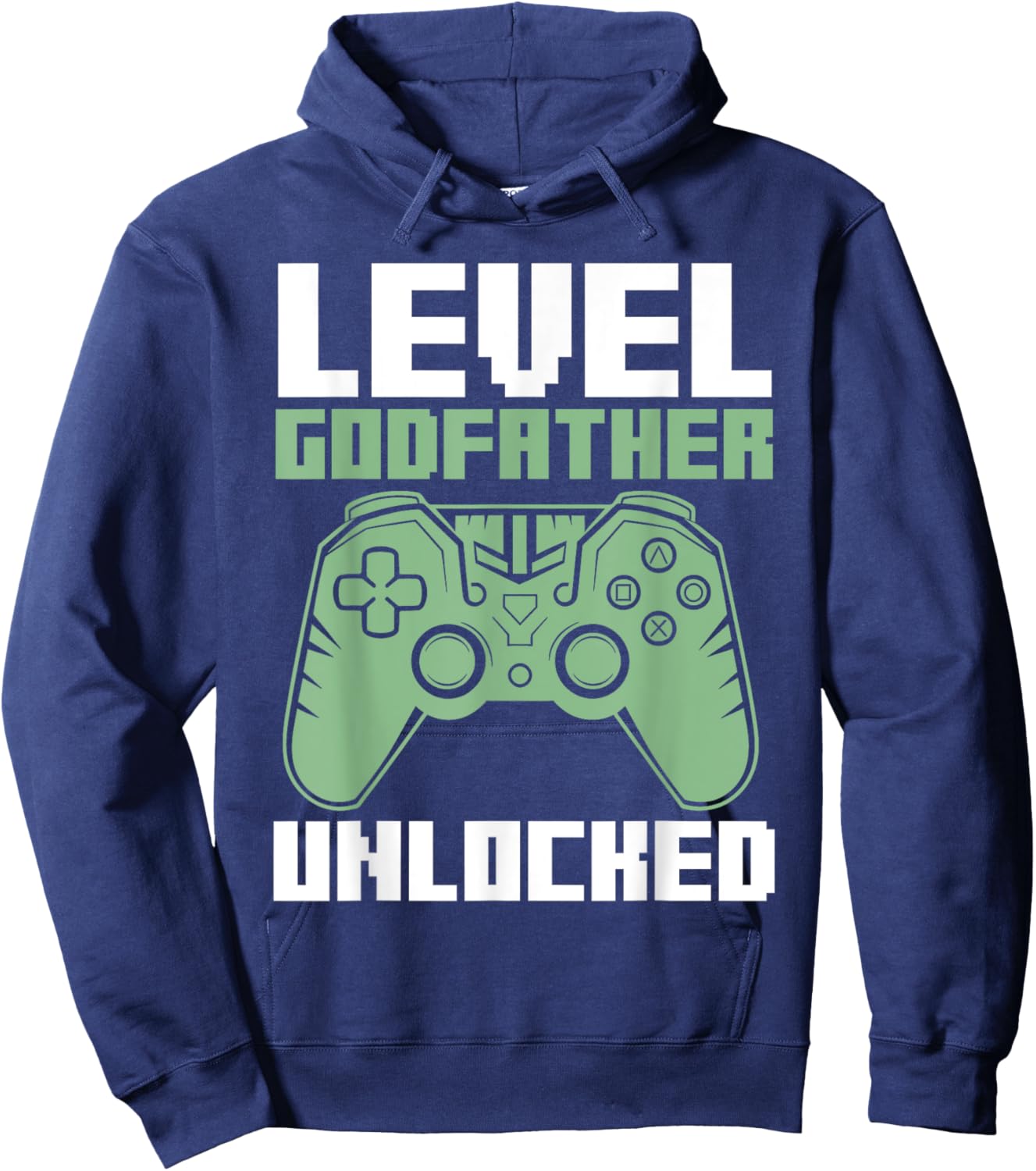 Level 1 Godfather: Godson Unlocked , Black, S Hoodie - Hoodie | Navy