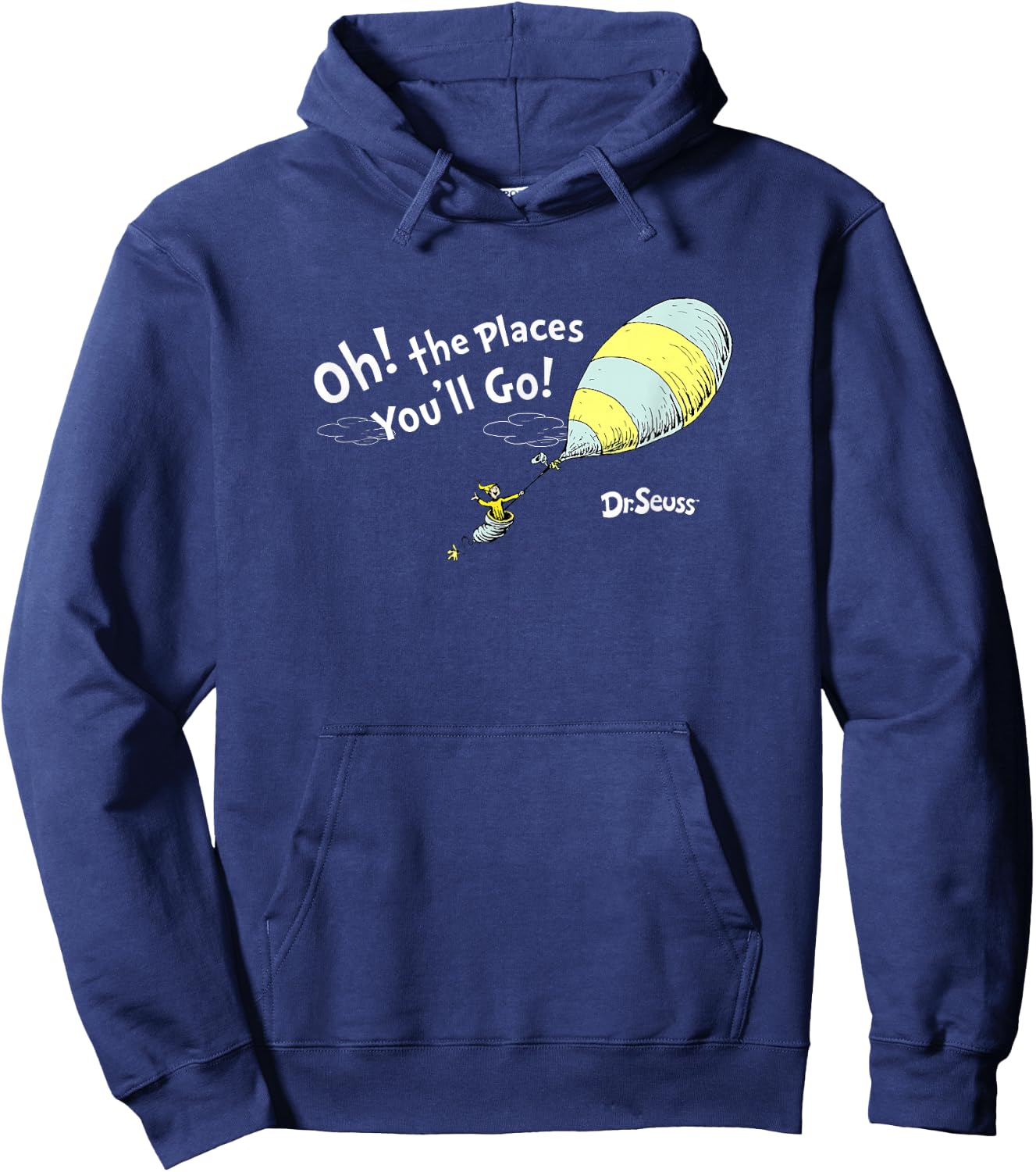 Dr. Seuss Oh The Places You'll Go! Hoodie - Hoodie | Navy