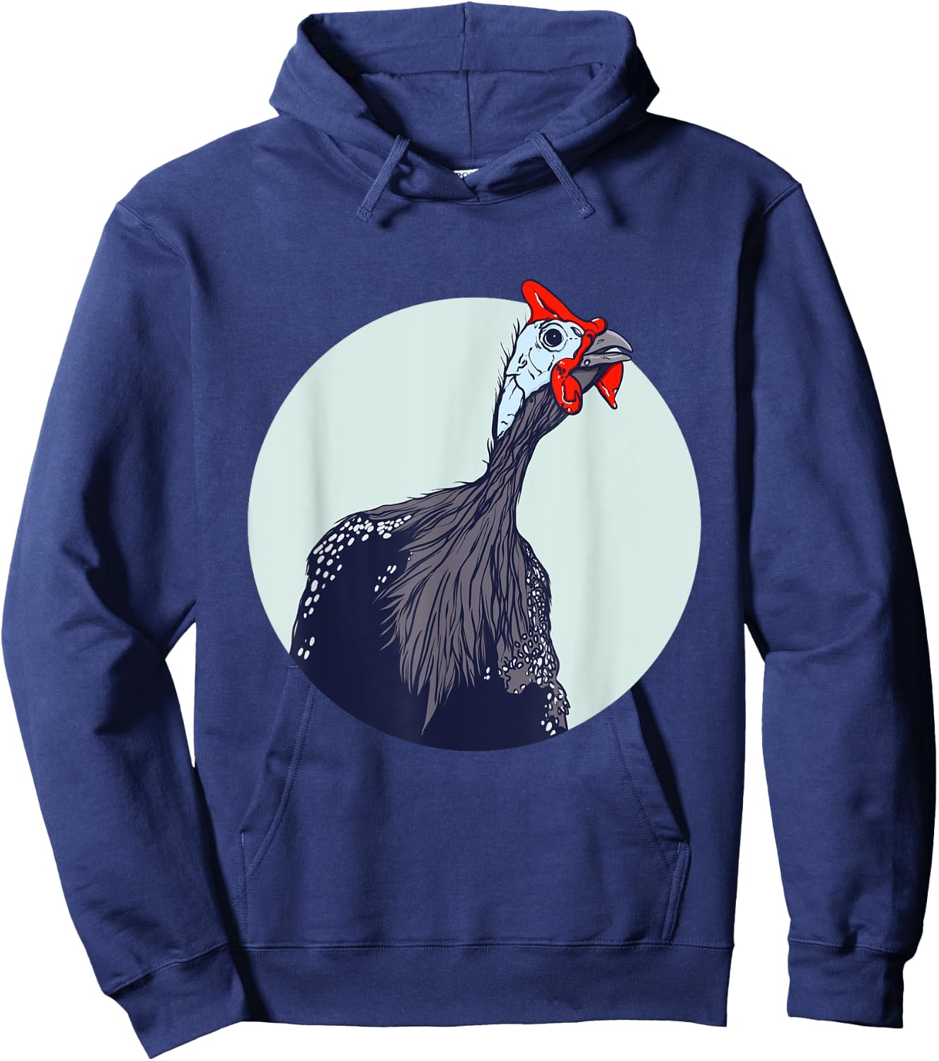 Cute Bird gift, Guinea Fowl gift Hoodie - Hoodie | Navy