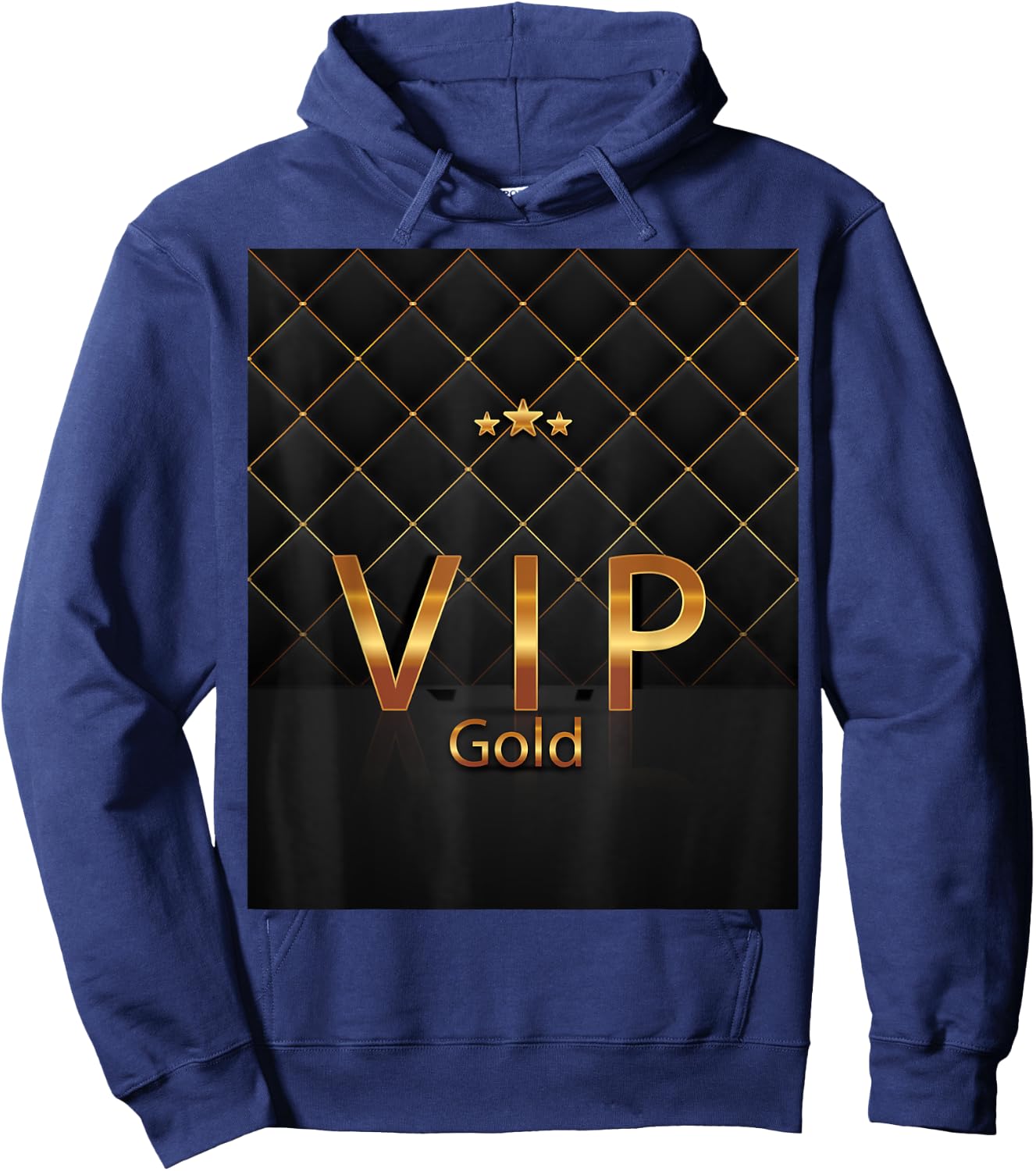 Cute VIP Gold , black Hoodie - Hoodie | Navy