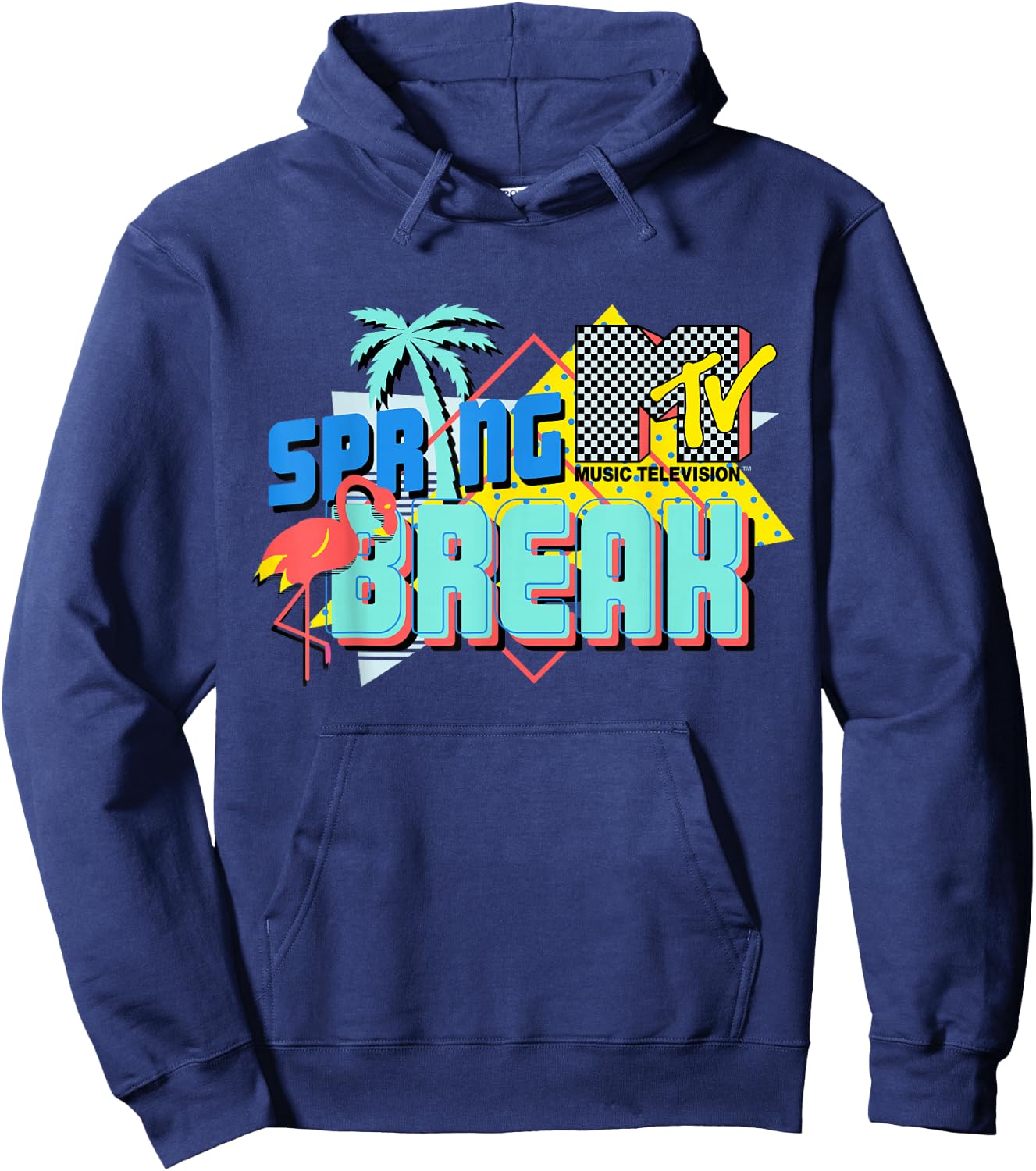 MTV - Spring Break TV Hoodie - Hoodie | Navy