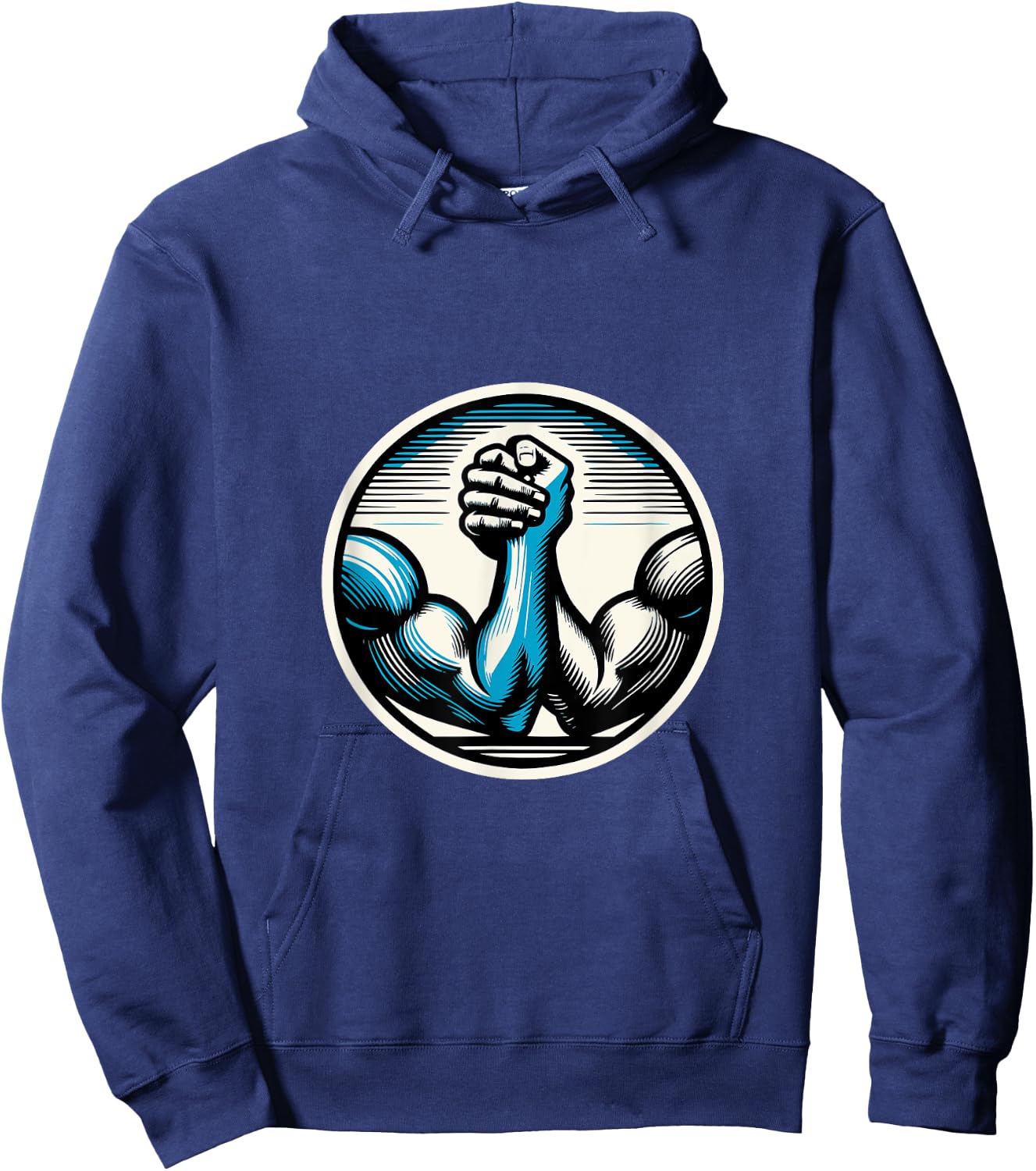 Arm Wrestling Ampress Hoodie - Hoodie | Navy