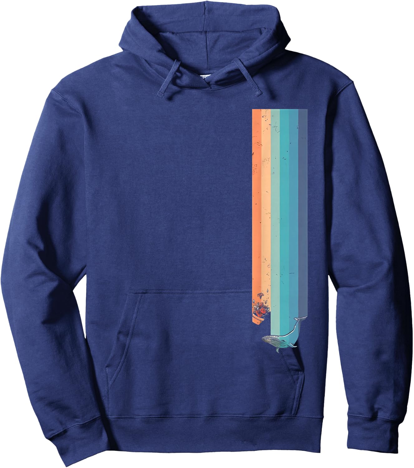 Vintage Hitchhiker Hoodie - Hoodie | Navy