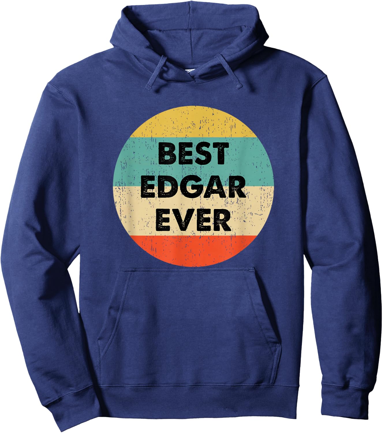 Edgar Name Hoodie - Hoodie | Navy