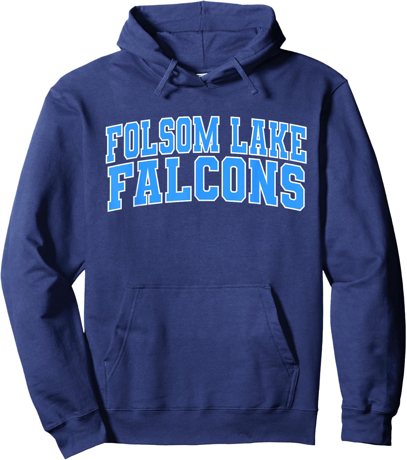 Folsom Lake College Apparel Sports Fan Hoodie - Hoodie | Navy