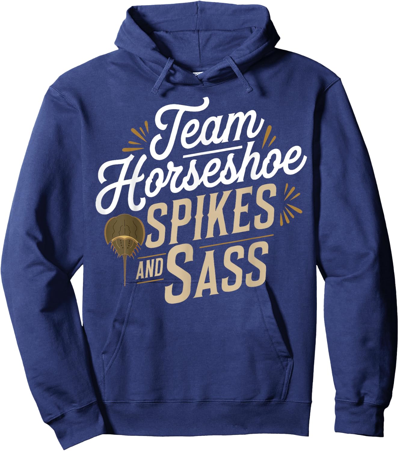 Horseshoe Crab Team Horseshoe Crab Hoodie - Hoodie | Navy