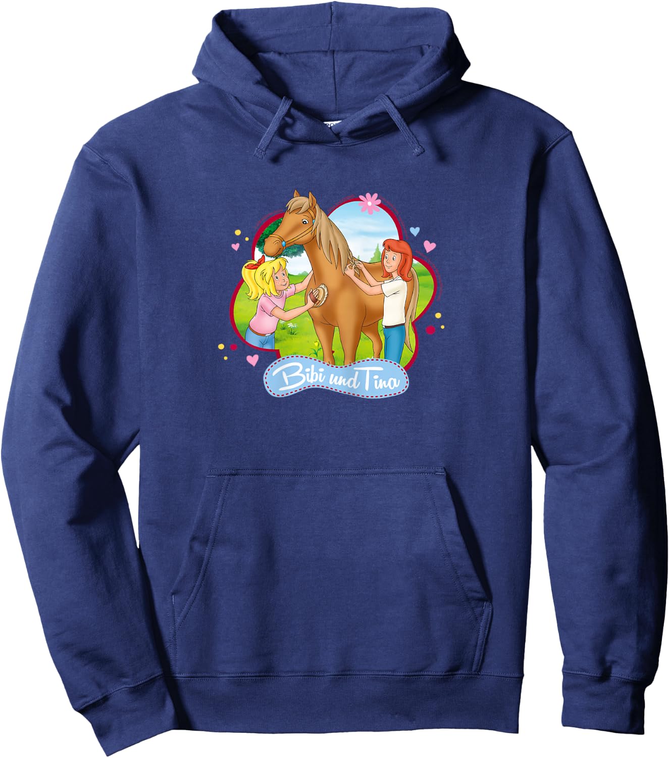 Bibi & Tina - Pferde Sommer Hoodie - Hoodie | Navy