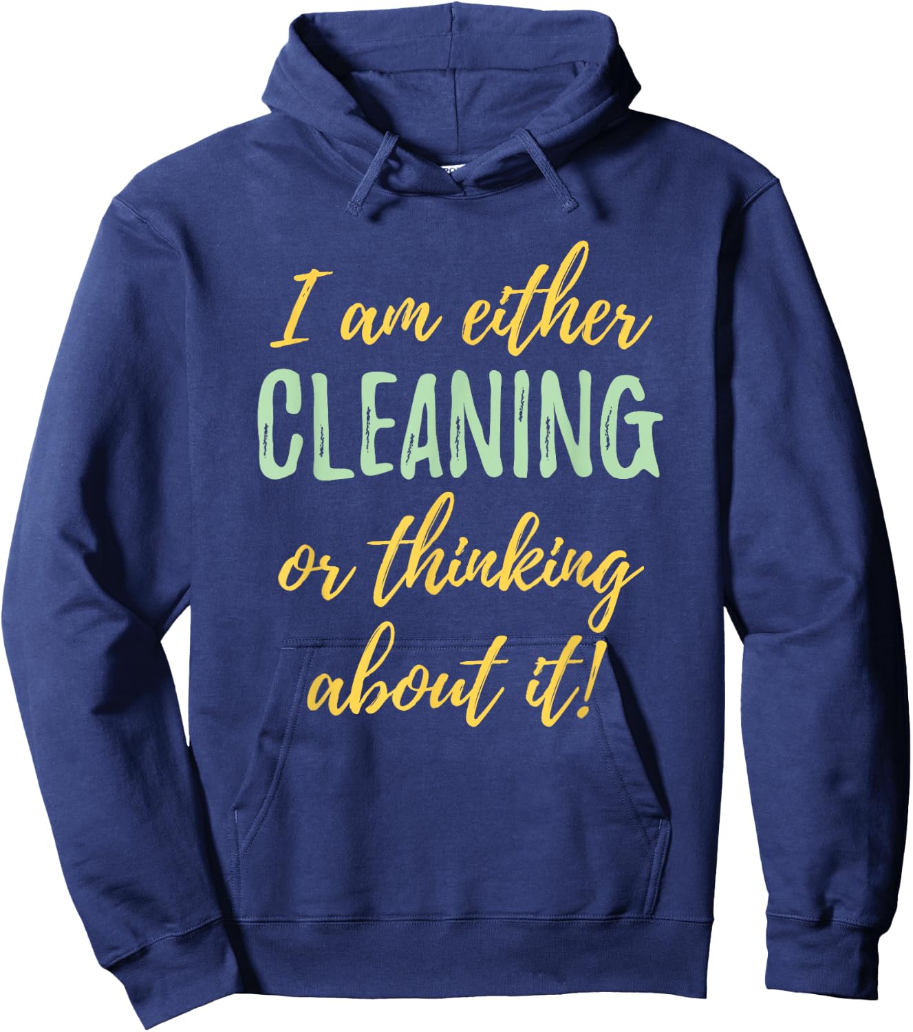 OCD Obsessive Cleaning Disorder Funny Hoodie - Hoodie | Navy
