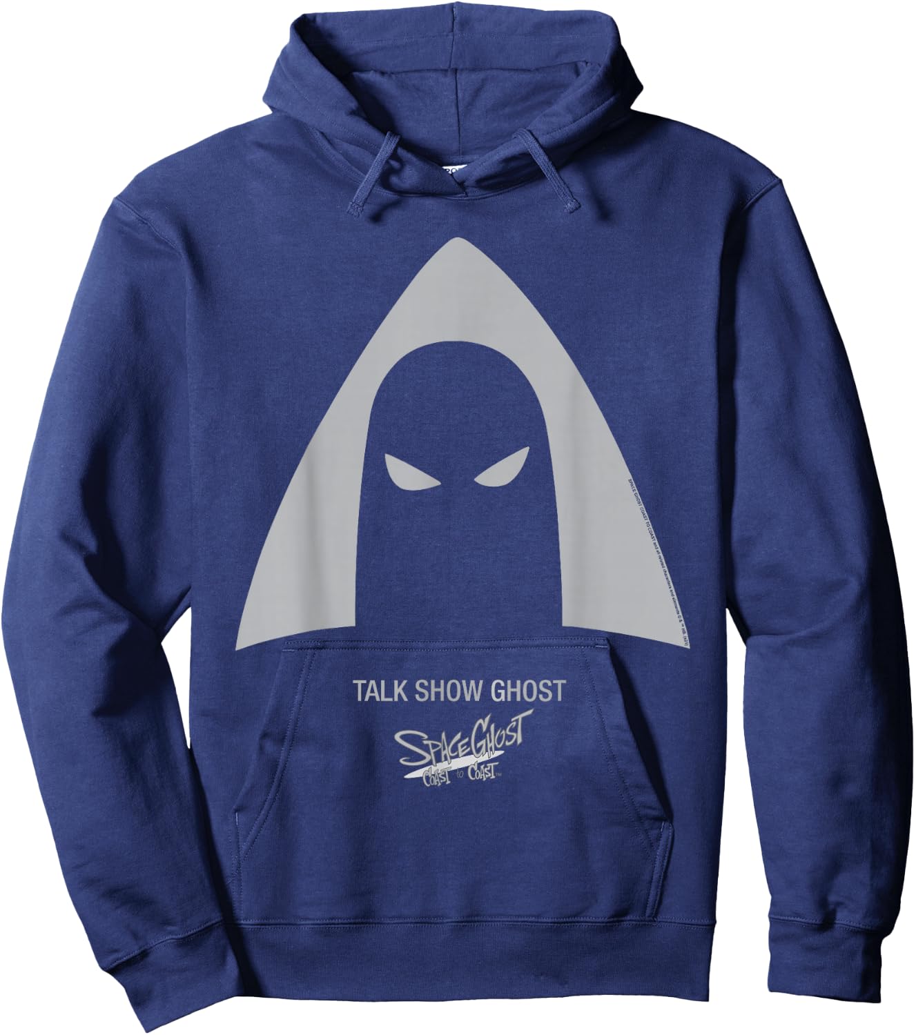 Space Ghost Coast to Coast Talk Show Ghost Hoodie - Hoodie | Navy